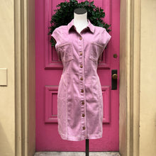 Pilcro and the Letterpress purple denim button up dress size 16 NWT