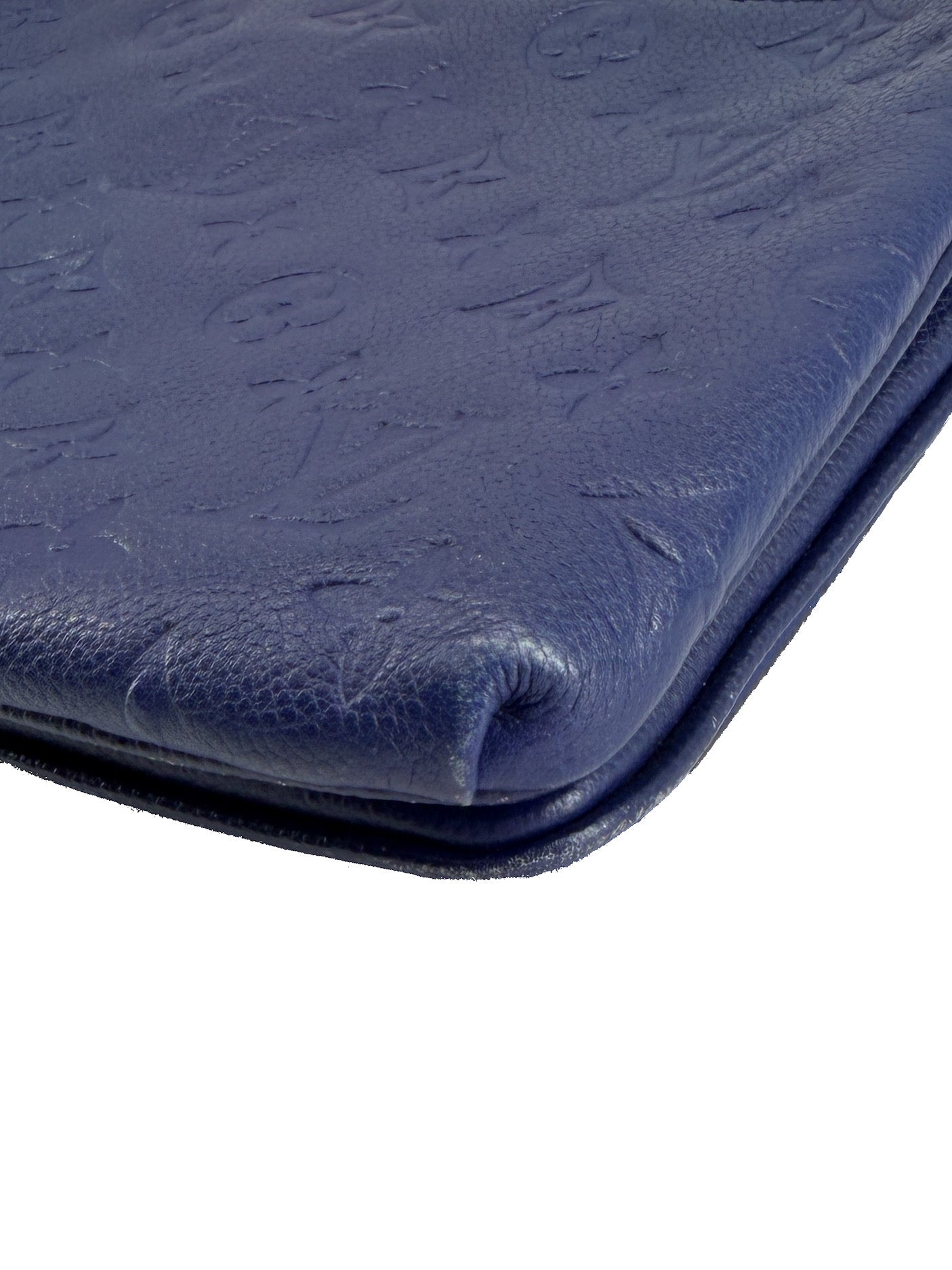 Louis Vuitton monogram navy empreinte leather Twice crossbody AR2185