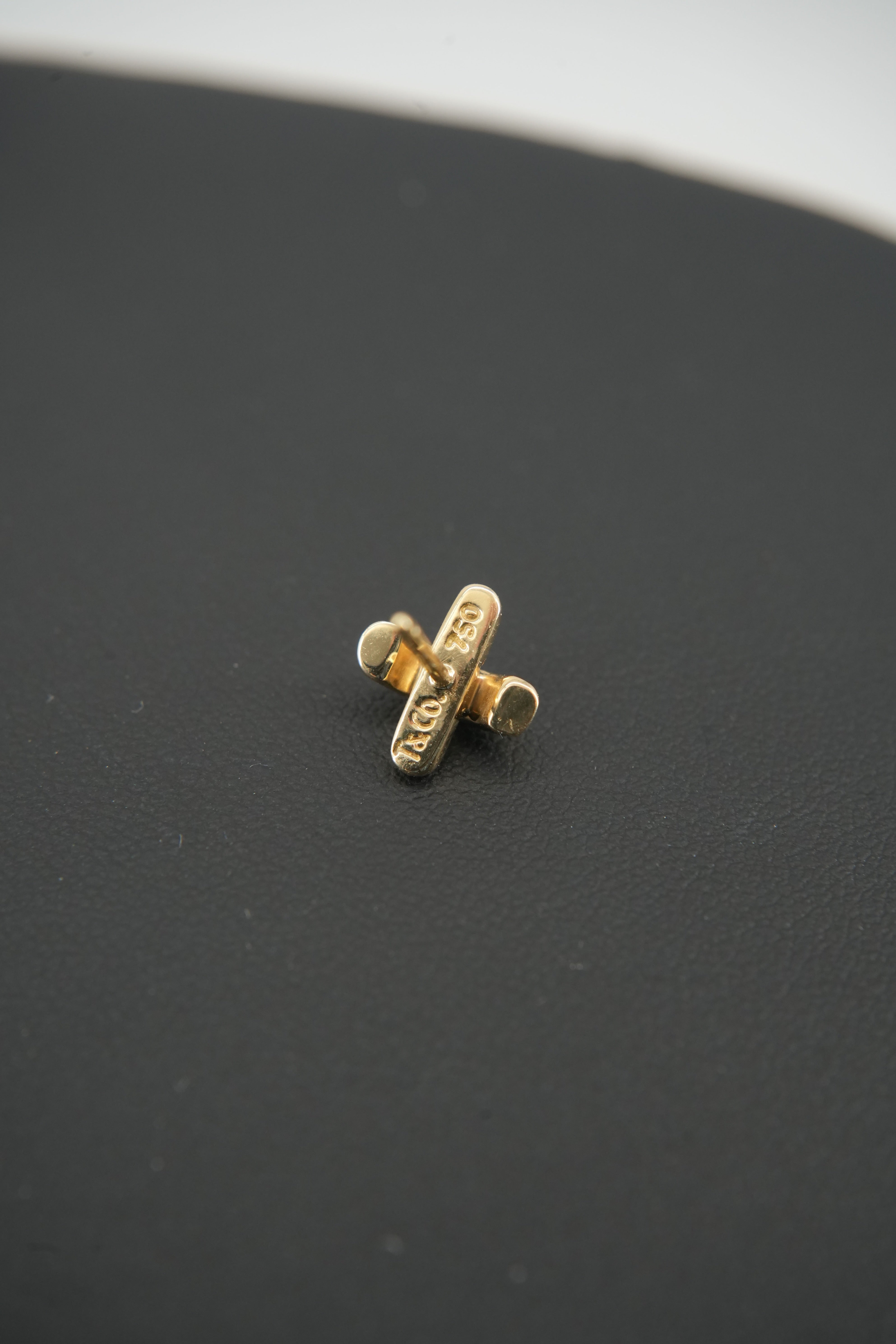 Tiffany & Co Paloma Picasso yellow gold X earrings