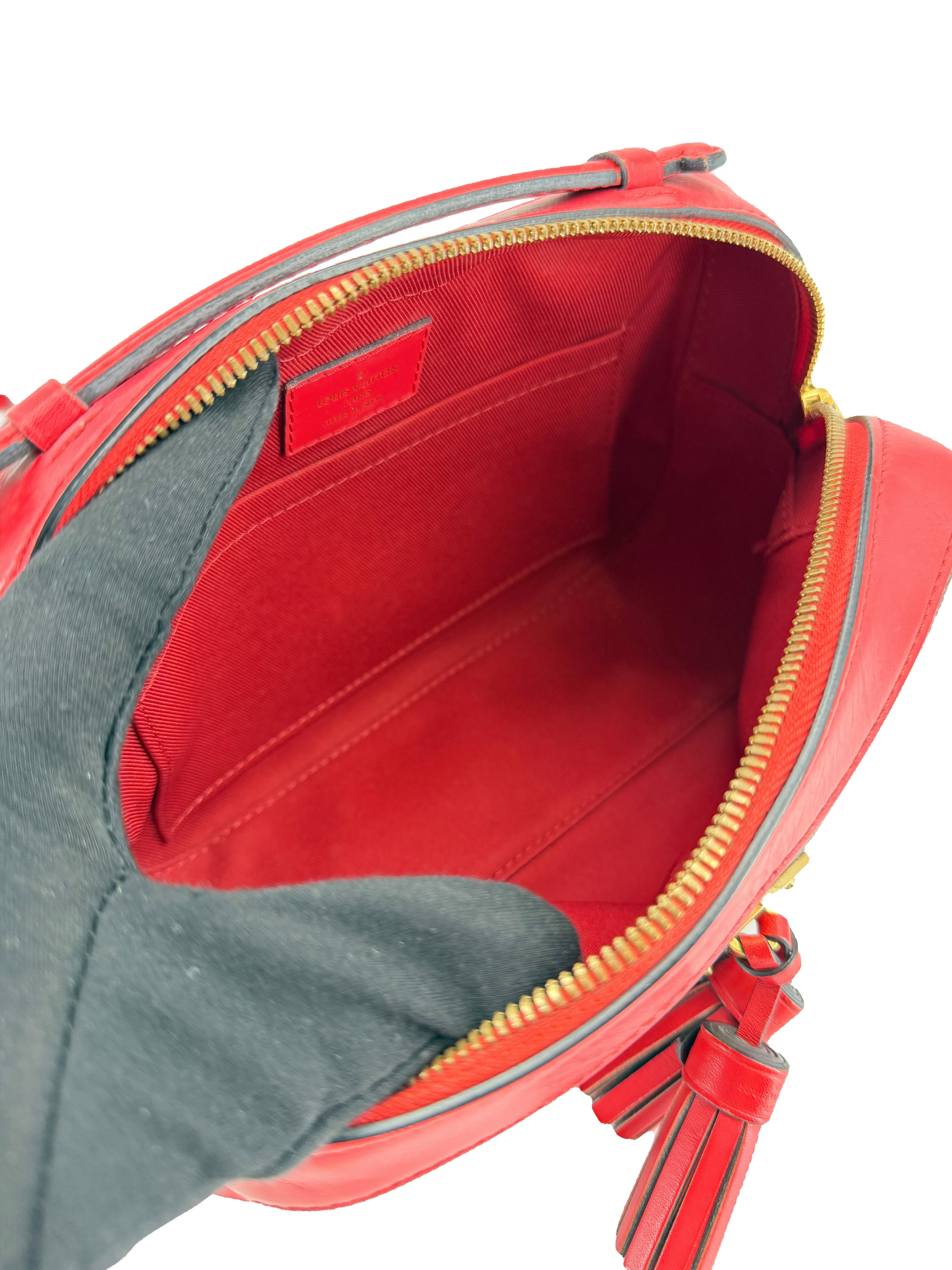 Louis Vuitton monogram red Saintonge CA2188