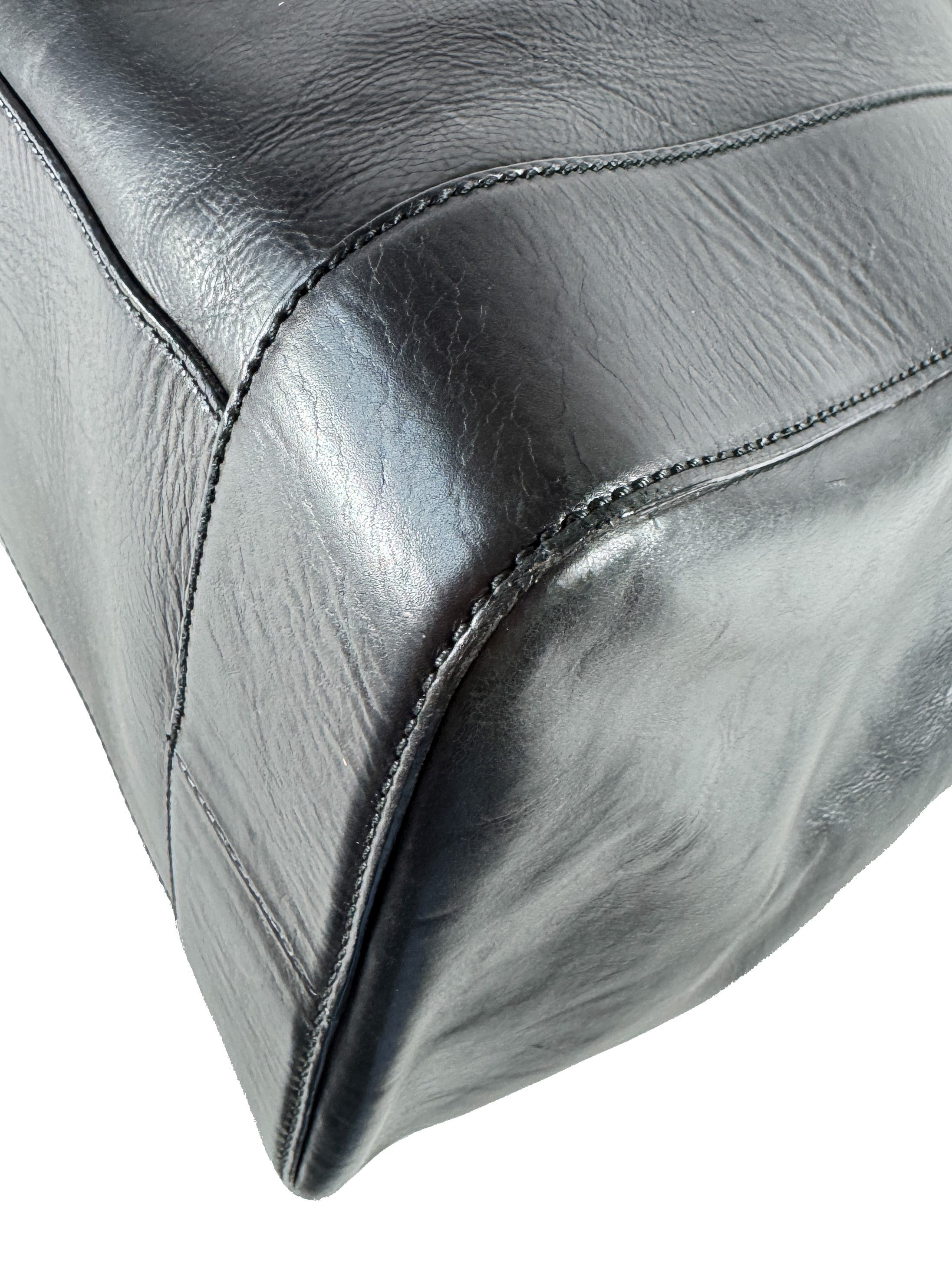 Gucci black horse head Ribot tote 296877 502752