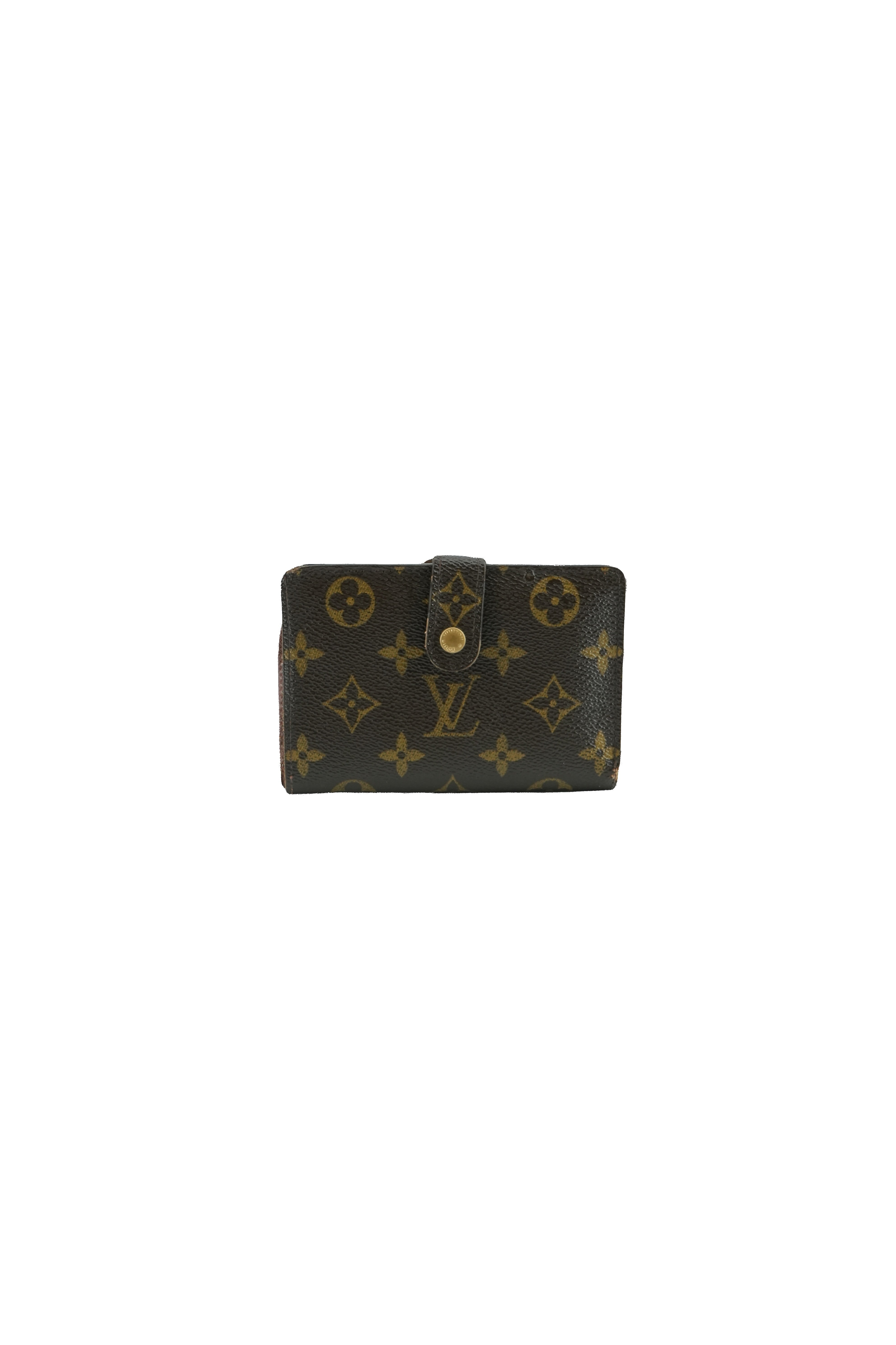 Louis Vuitton monogram Porte Monnaie Billets Viennois wallet TH1025