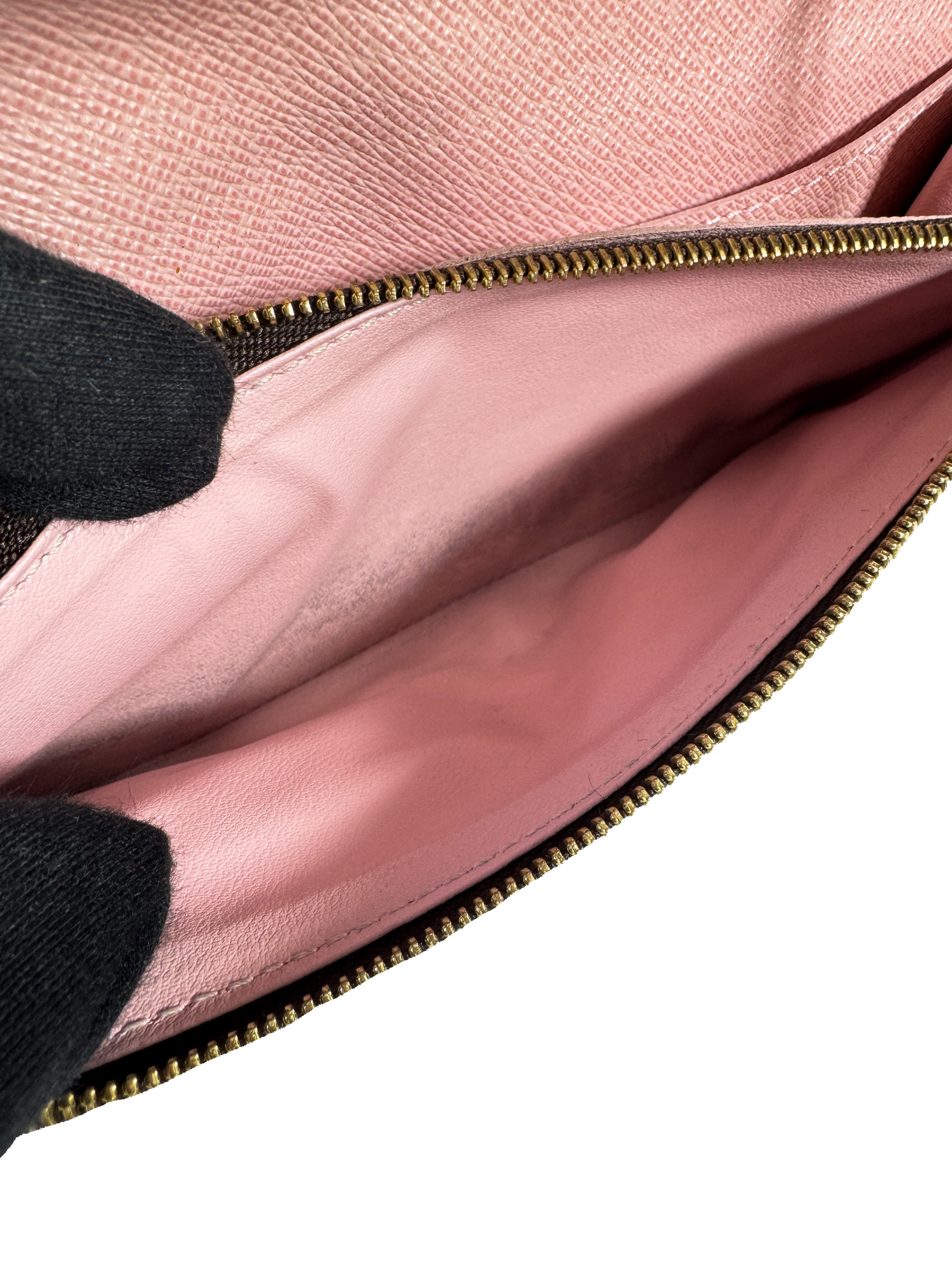 Louis Vuitton damier ebene Caissa wallet CA4175