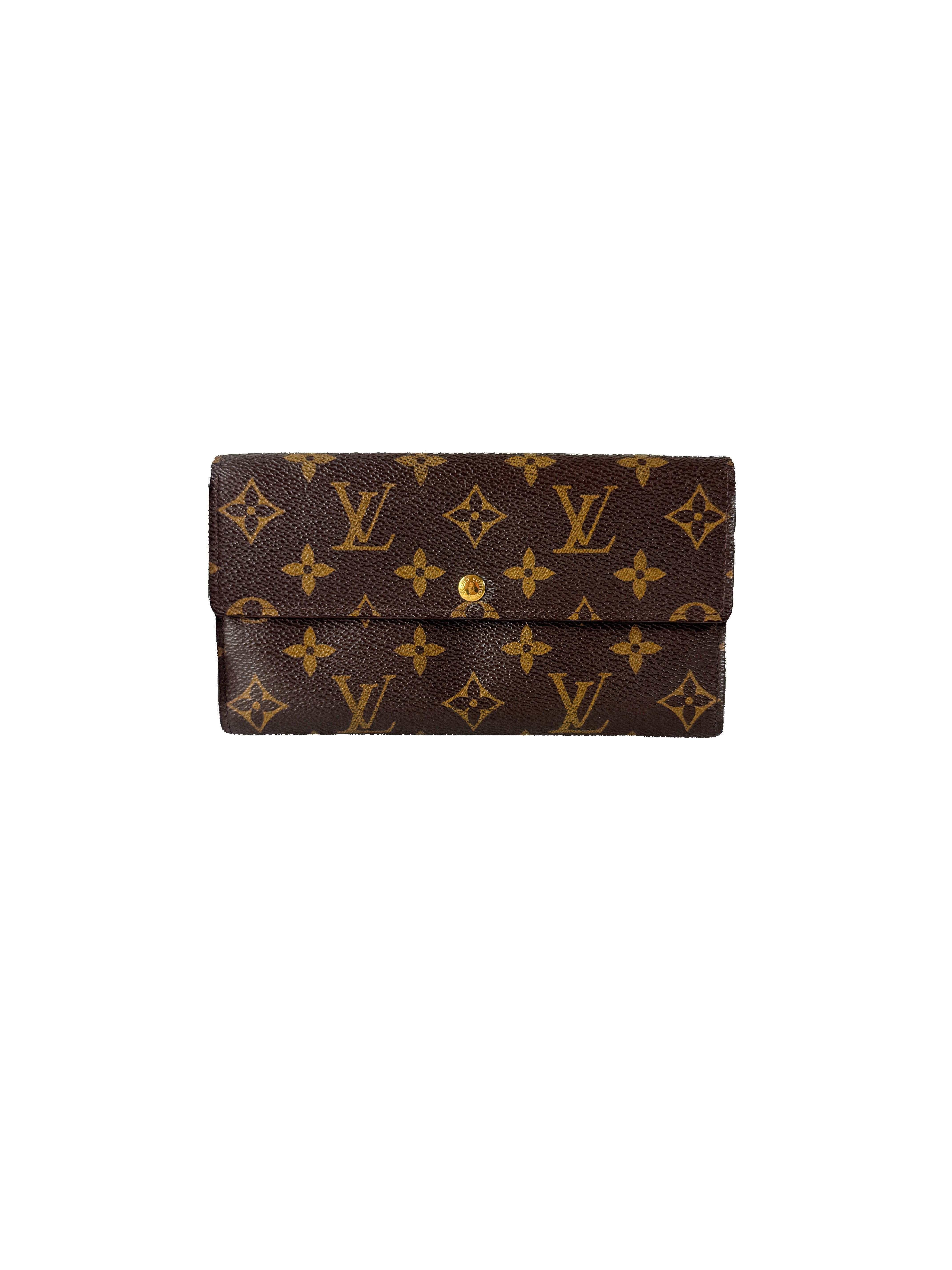 Louis Vuitton monogram Sarah wallet CA0976