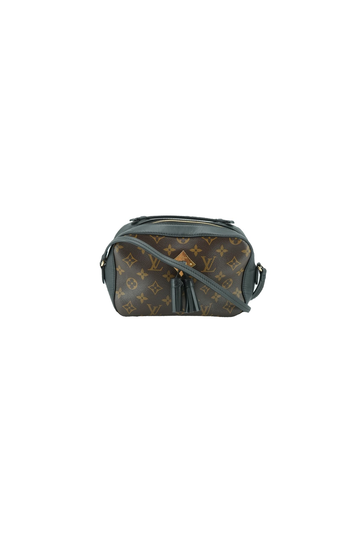 Louis Vuitton monogram black Saintonge crossbody DU2168