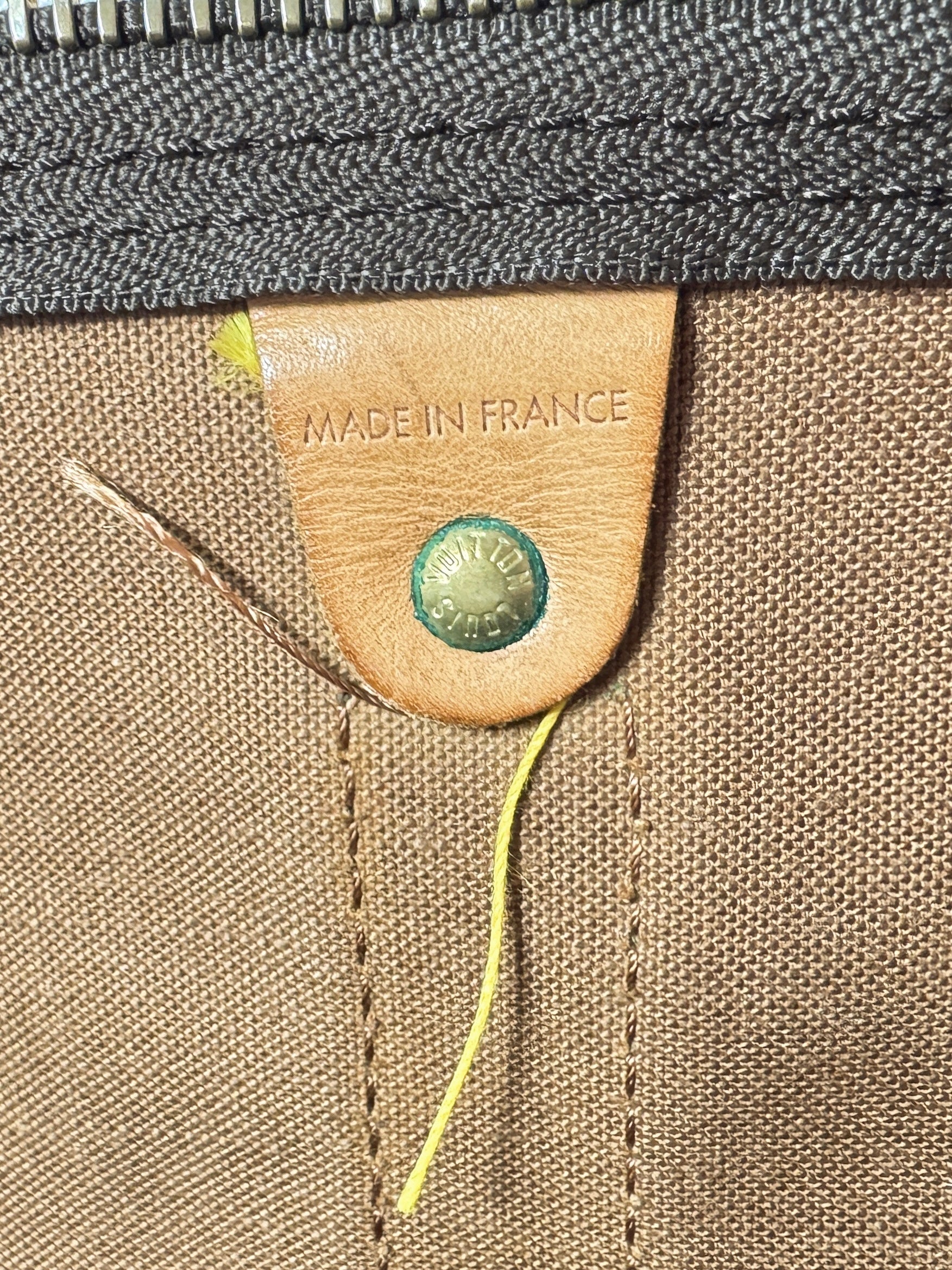 Louis Vuitton monogram Keepall Bandouliere 50 .V.I.1920