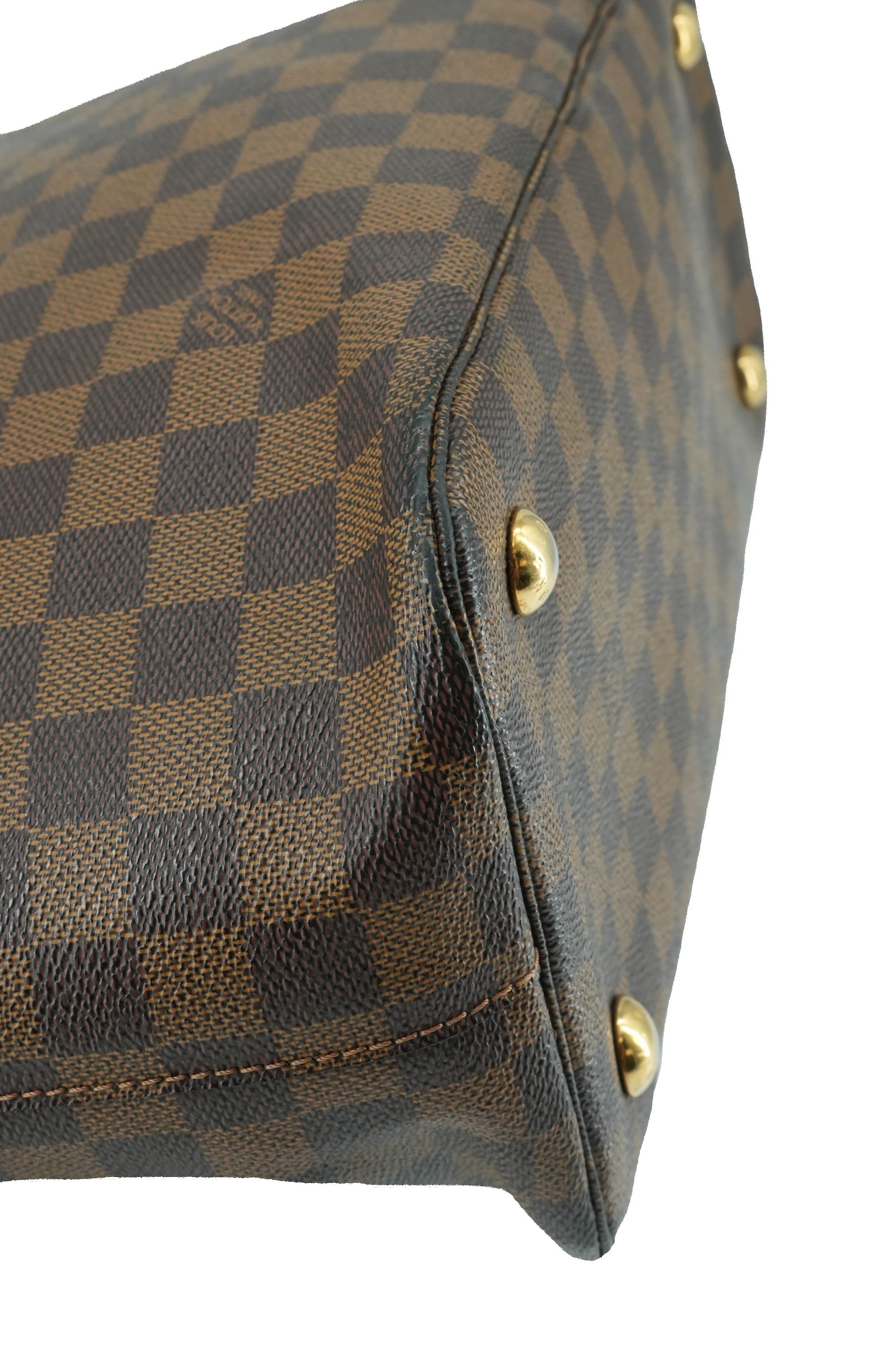 Louis Vuitton damier ebene Belmont tote DR0174