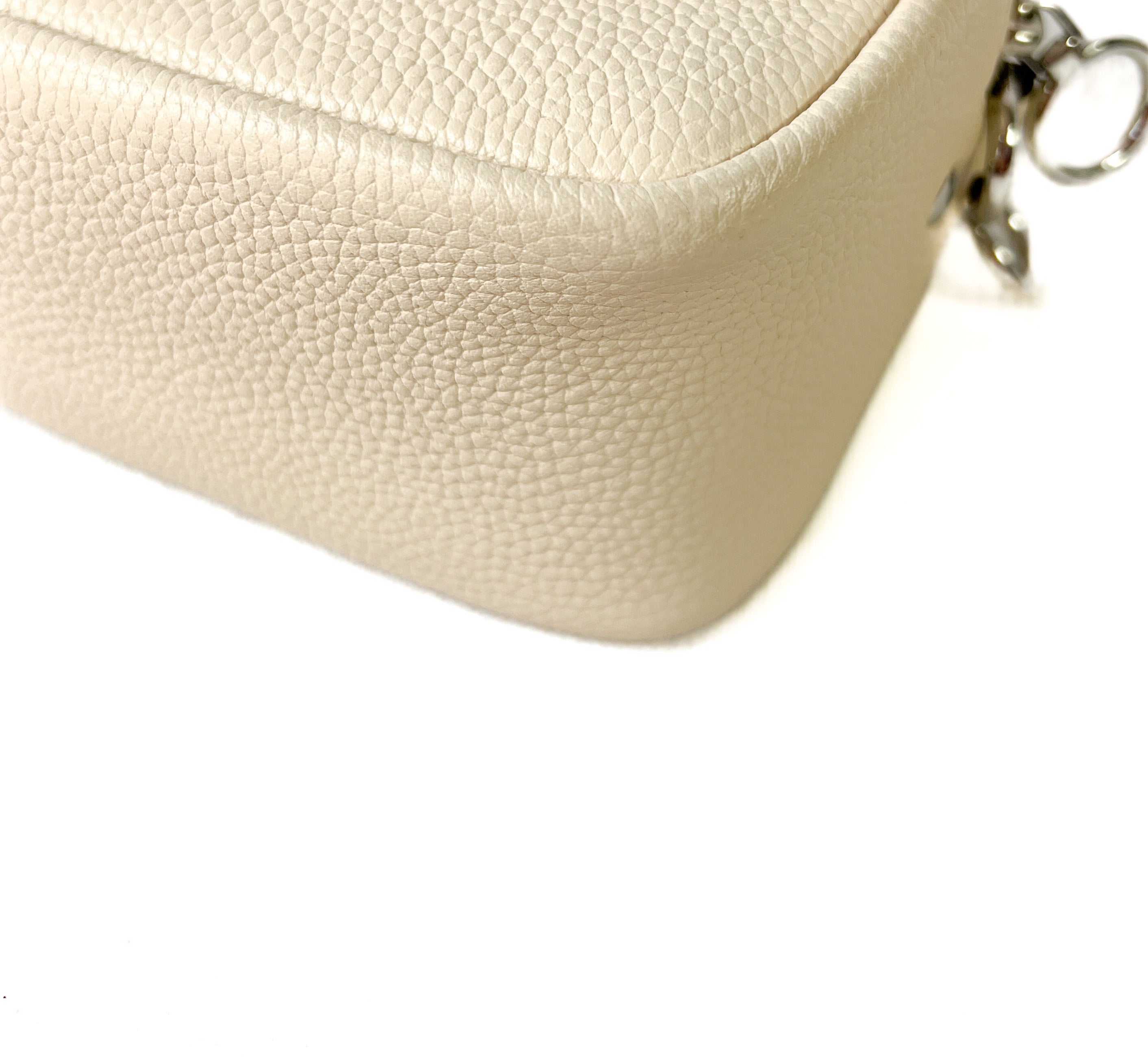 Tory Burch mini Perry cream leather crossbody
