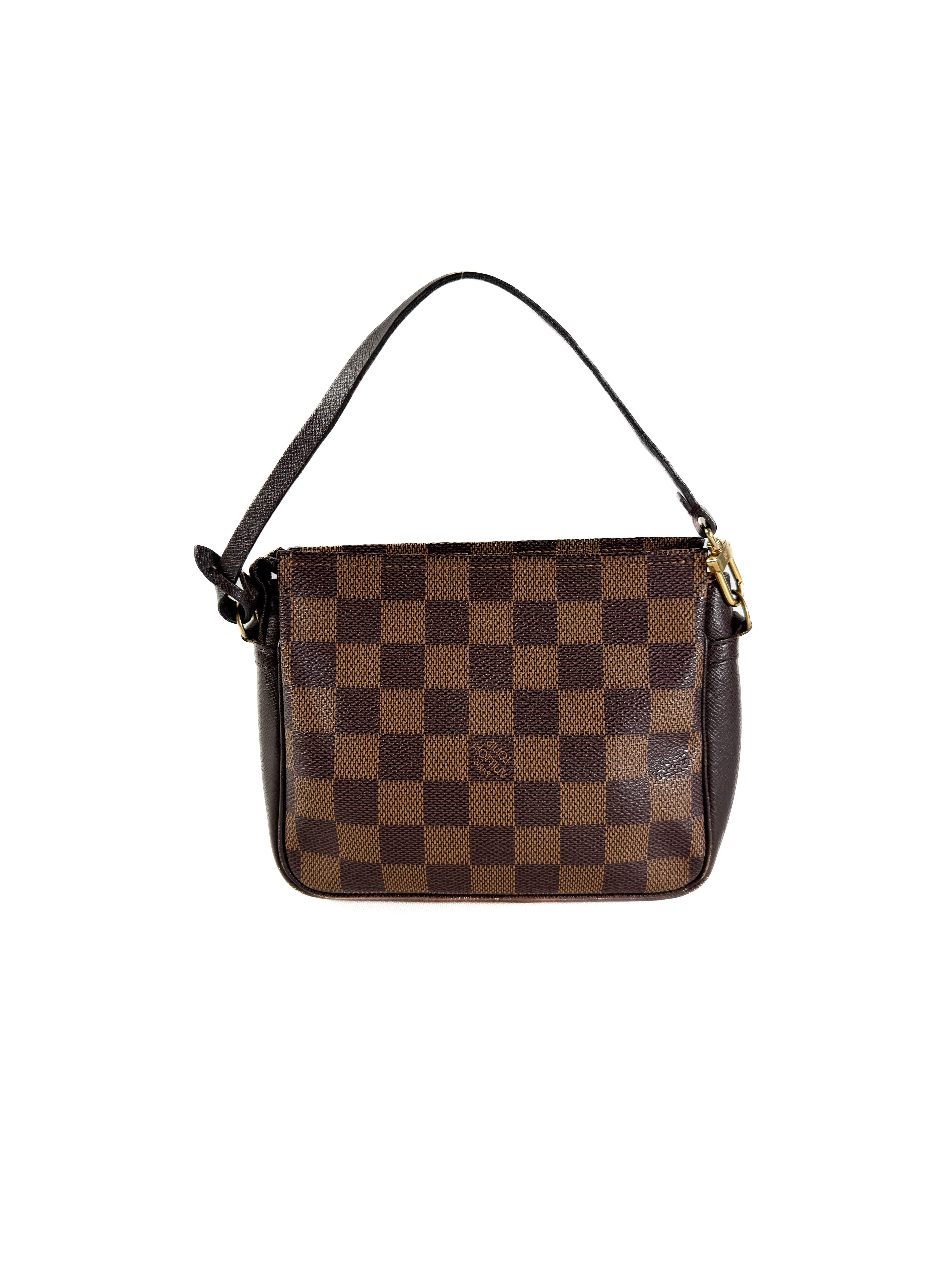 Louis Vuitton damier ebene Trousse makeup bag NO0978