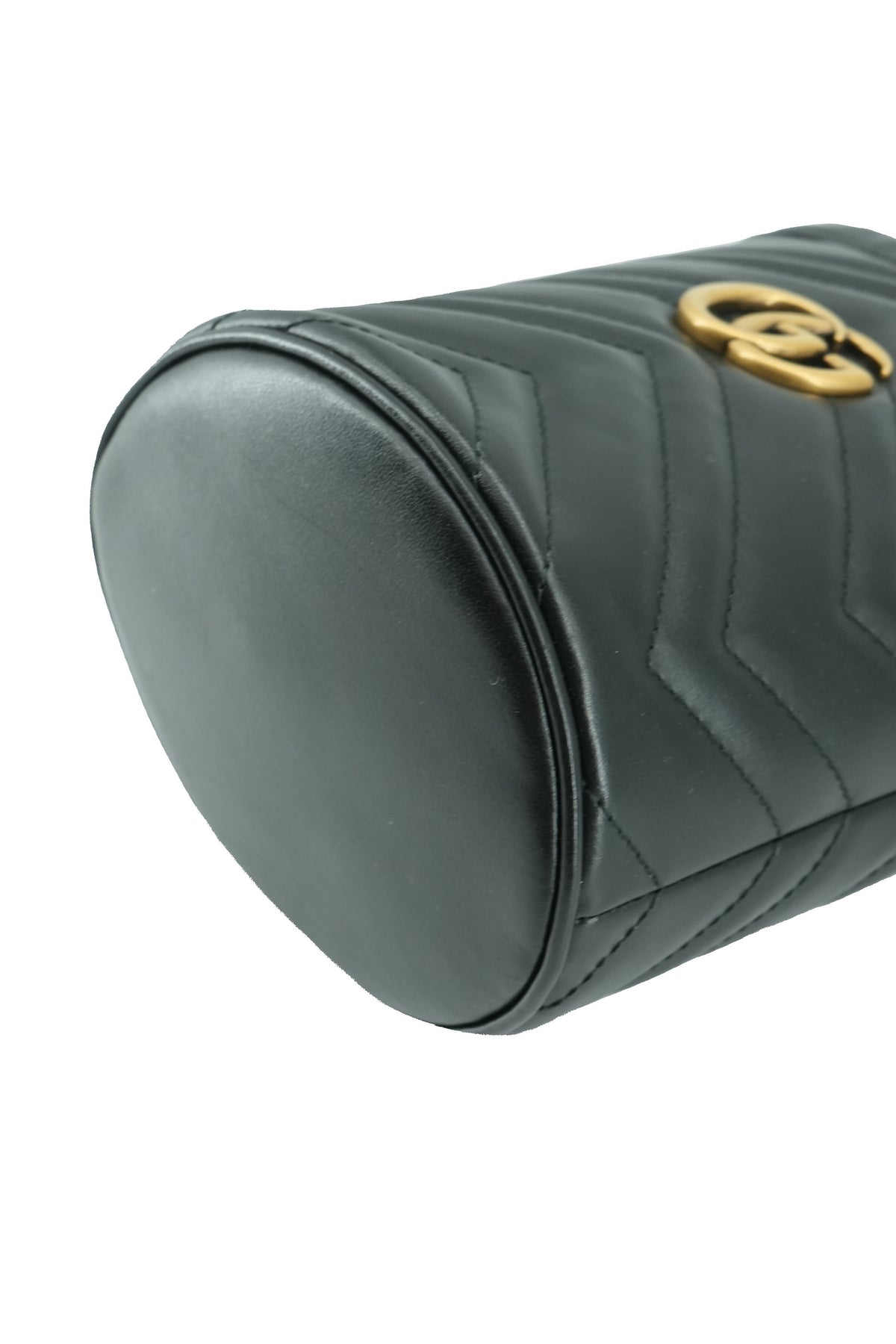 Gucci black Marmont mini bucket 534563