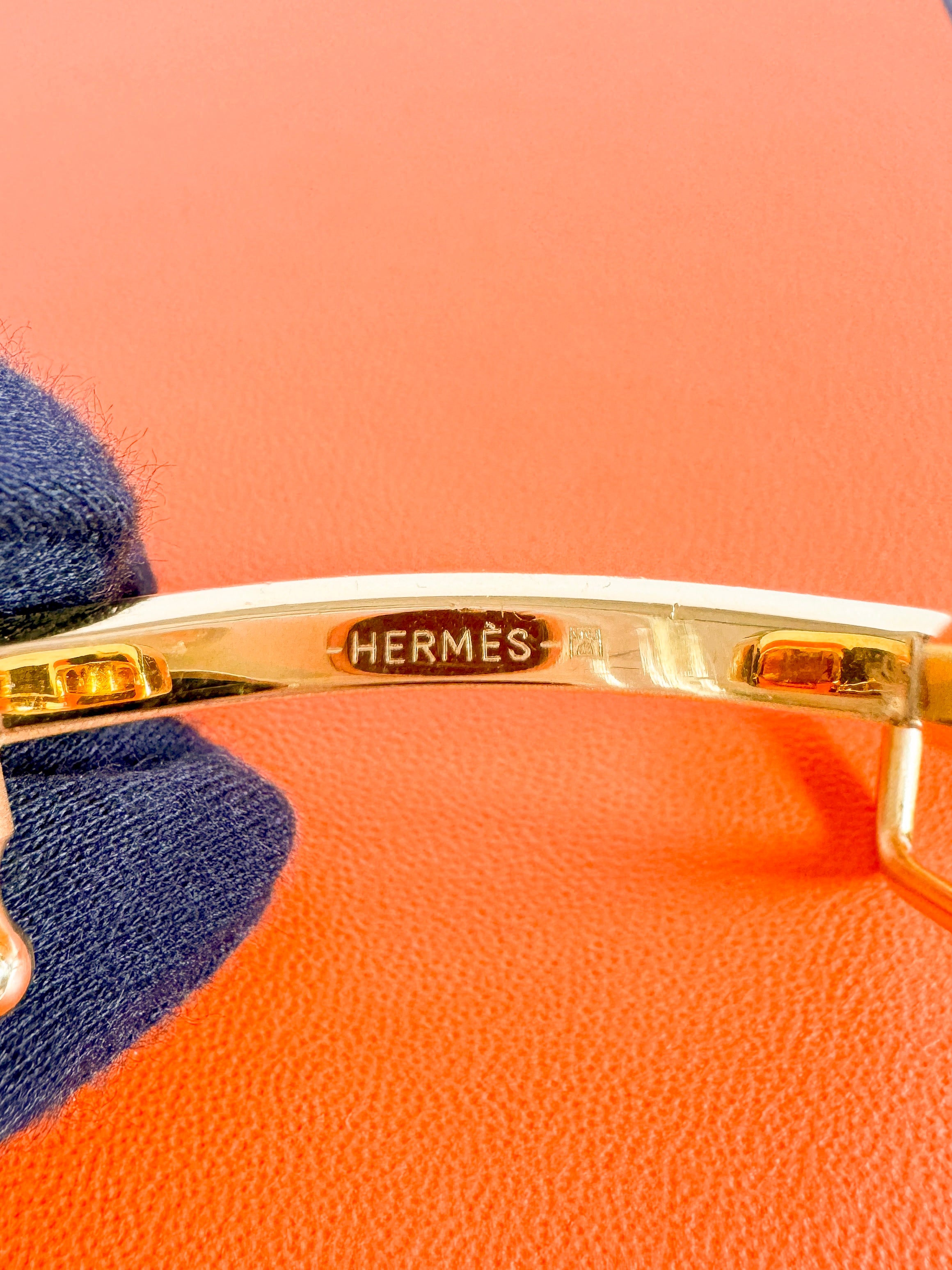 Hermès black Reversible Box 135 Togo Calfskin Constance  Belt  A AA O2O SZ85