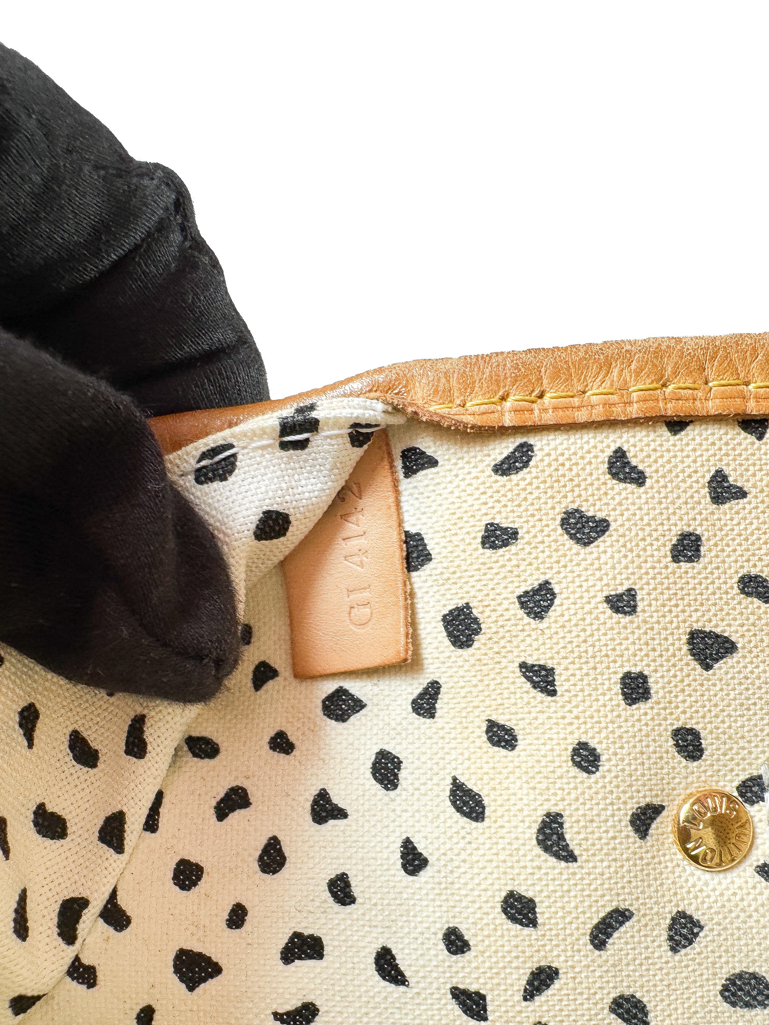 Louis Vuitton Neverfull Tote Limited Edition Kusama Waves Monogram Canvas MM  GI4142