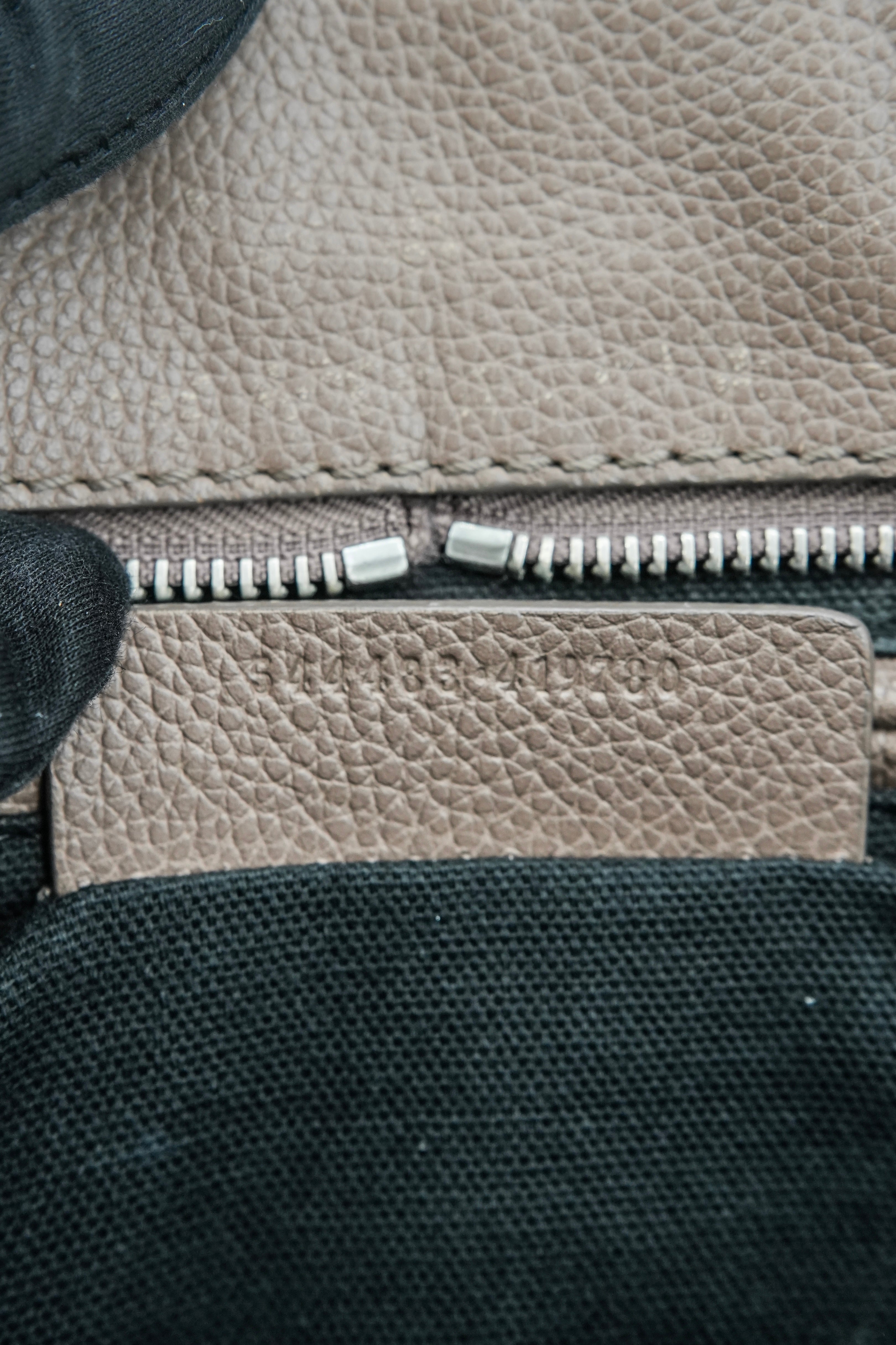 Alexander McQueen taupe small Skull padlock tote