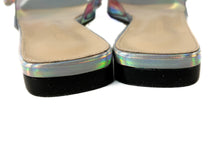 Mach & Mach double bow iridescent sandal size 38 NEW