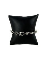 Gucci sterling silver Marina double G chain bracelet