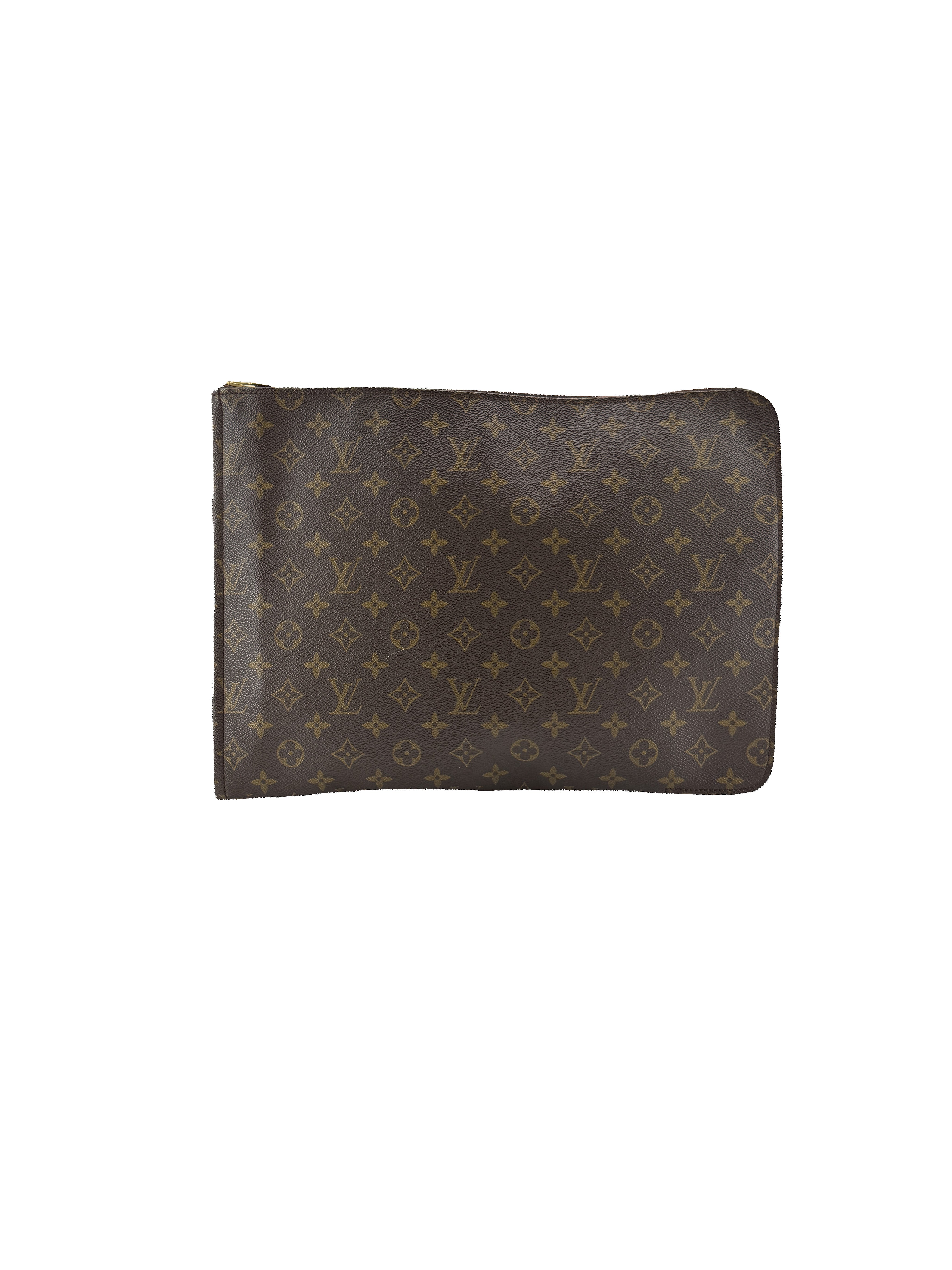 Louis Vuitton monogram Porte Documents case 854