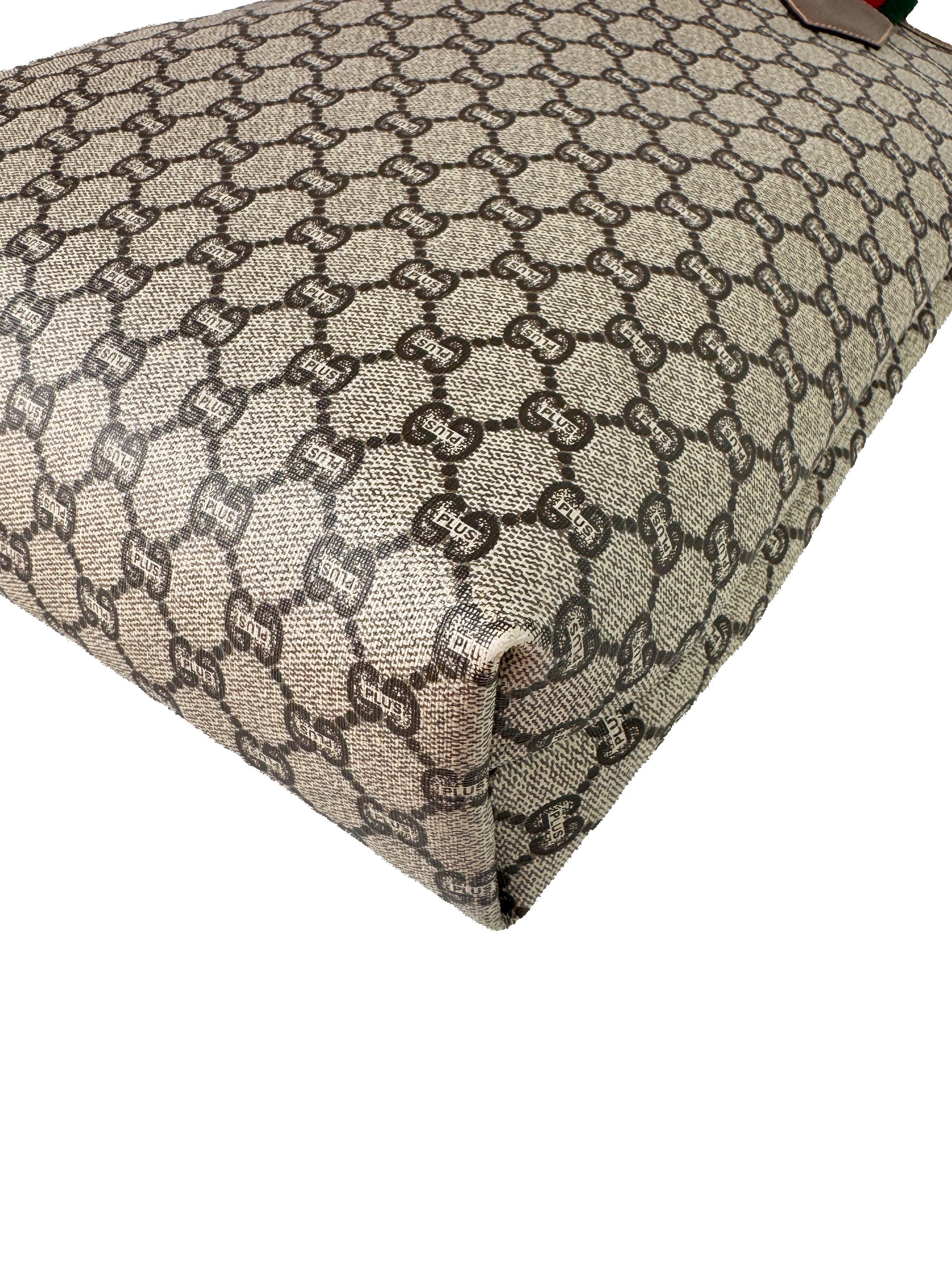 Gucci Plus sherry line vintage GG tote