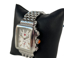 Michele Urban silver tone watch new battery