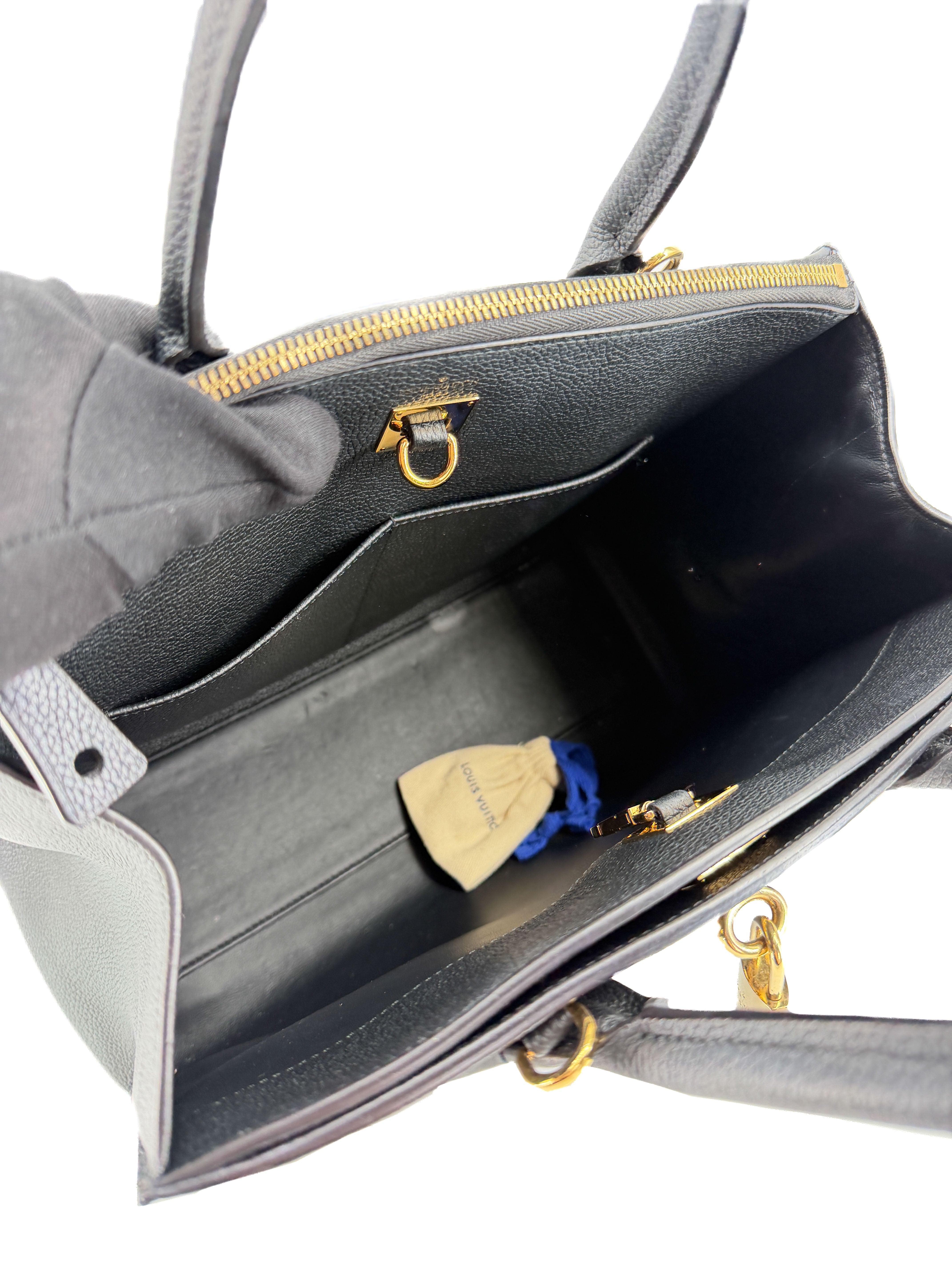 Louis Vuitton black City Steamer MM