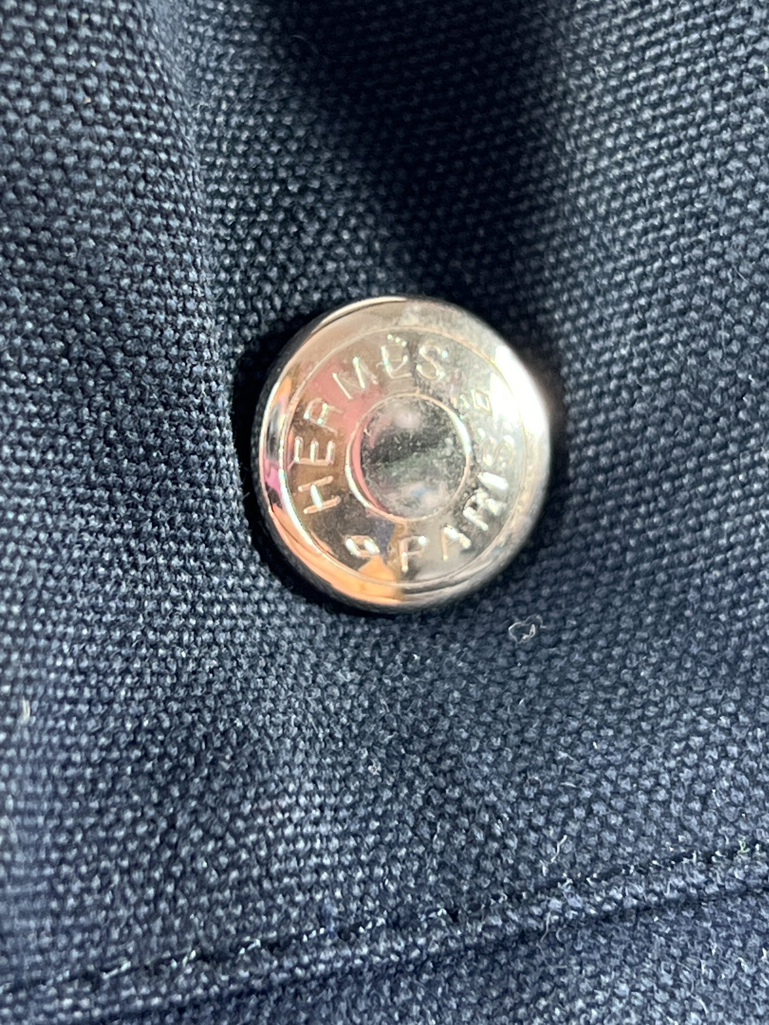 Hermès navy Fourre Tote PM