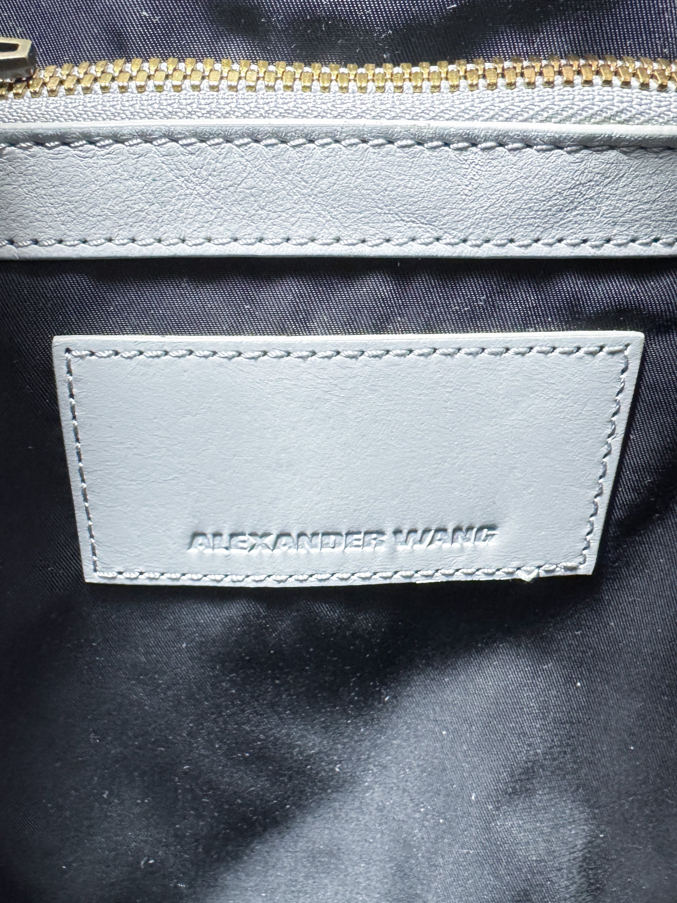 Alexander Wang light blue Mini Golf bag