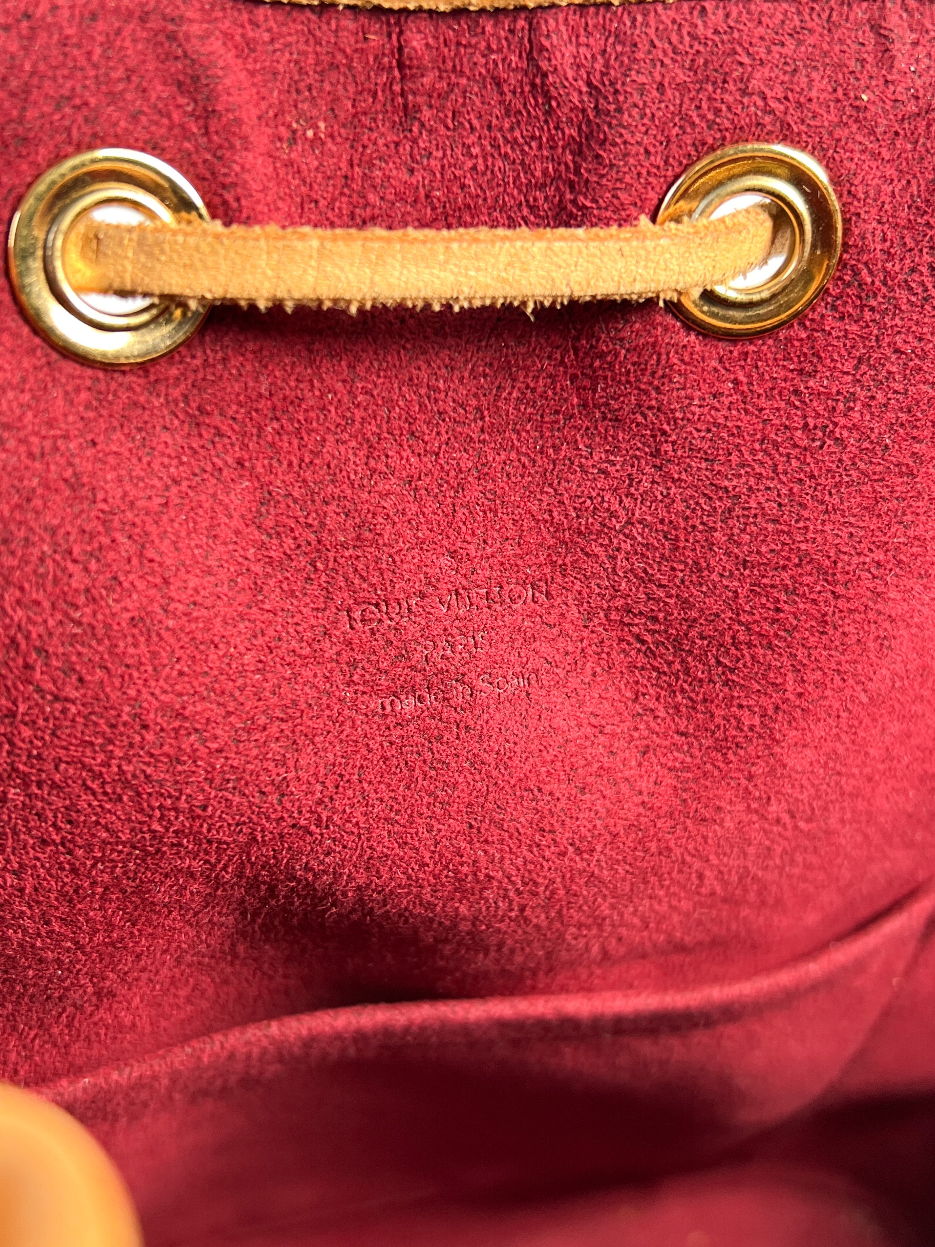 Louis Vuitton monogram multicolor petite noe CA1005