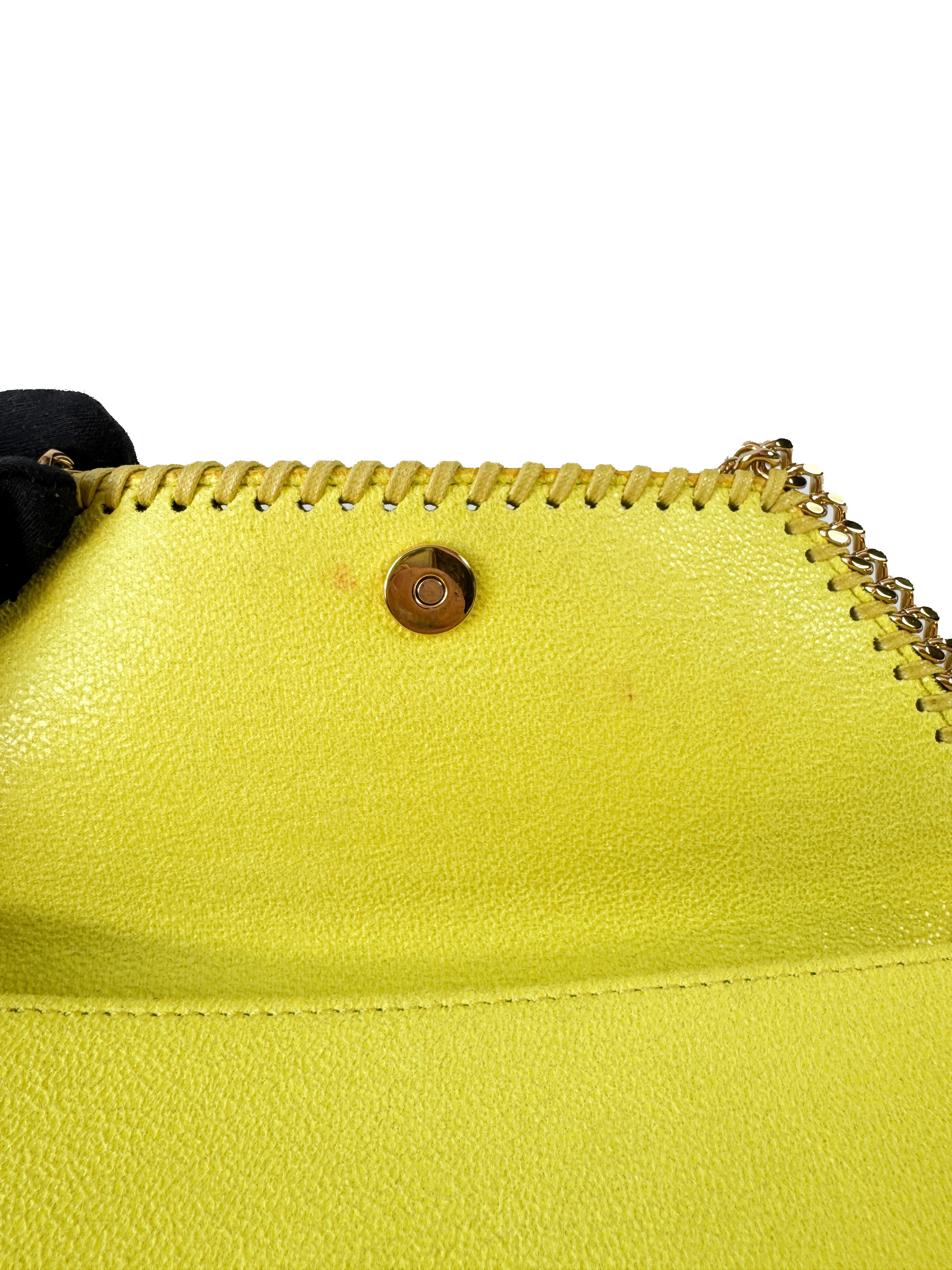 Stella McCartney canary mini Falabella shaggy deer crossbody *as is*