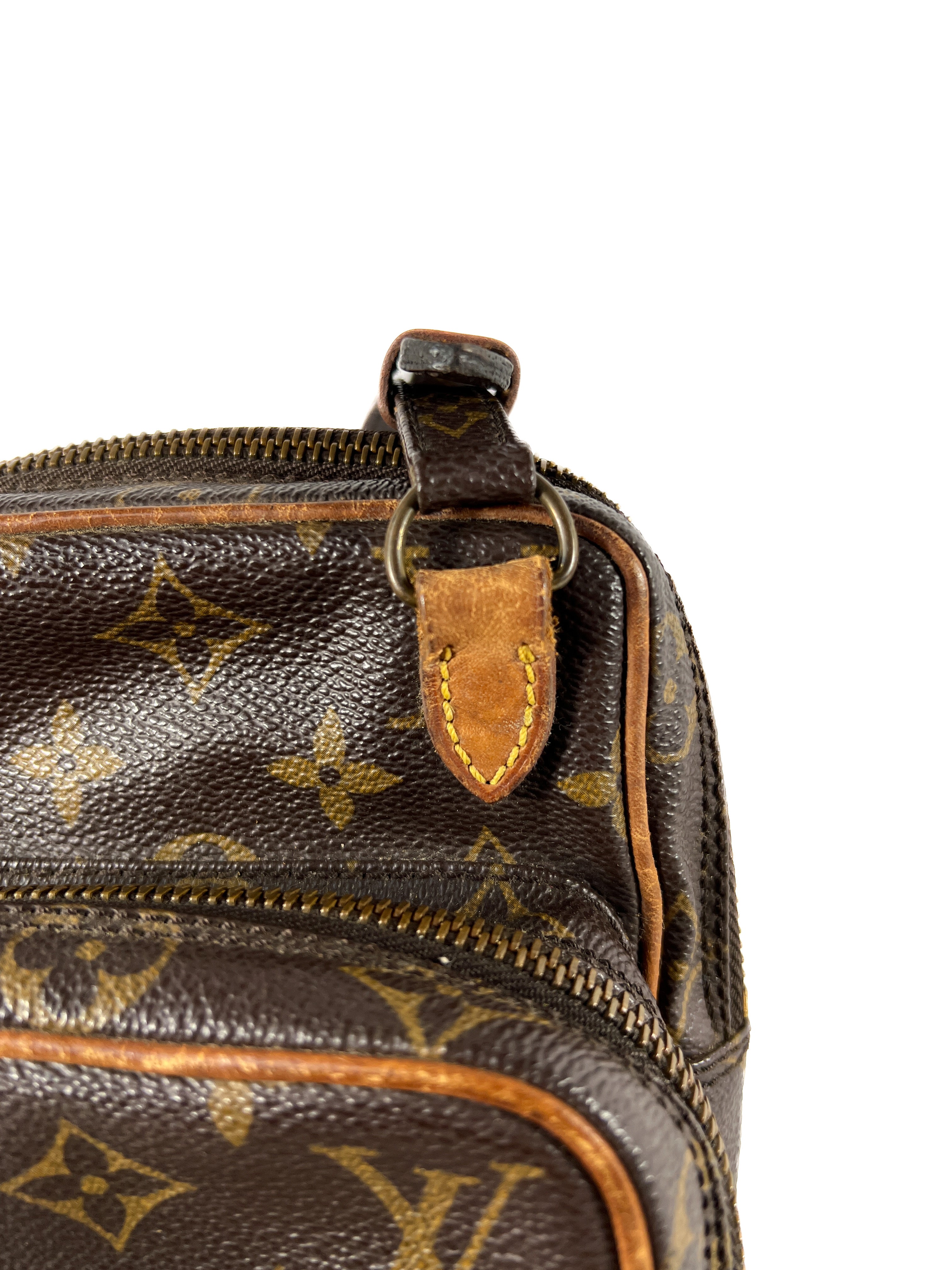 Louis Vuitton vintage mini amazon monogram crossbody 874 TH