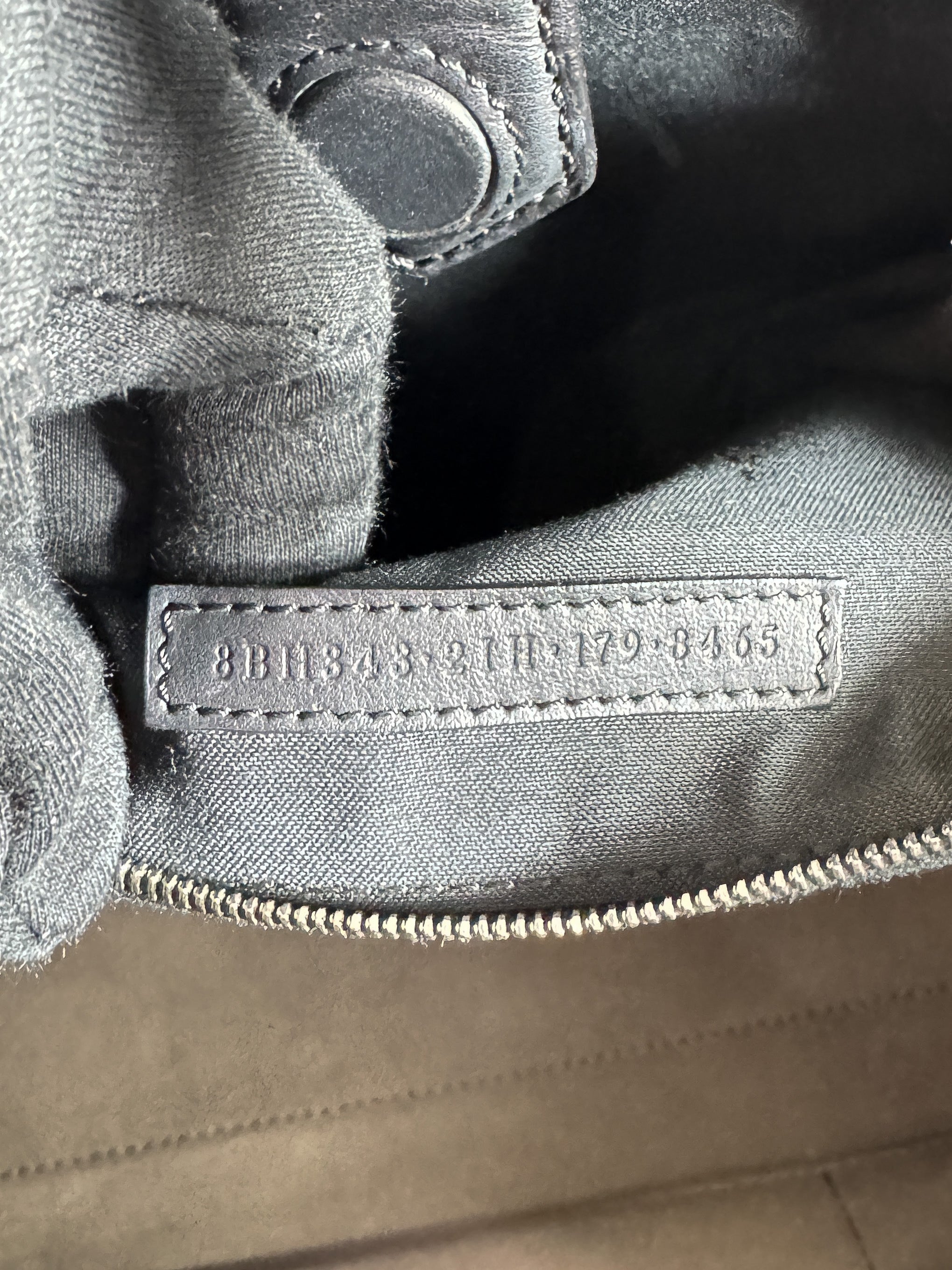 Fendi black leather medium Runaway bag 8BH34321H1798465