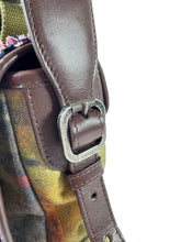 Chanel Washed Toile Graffiti On The Pavements Messenger Khaki Multicolor