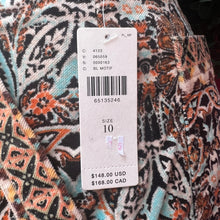 Anthropologie multicolor pants size 10 NWT