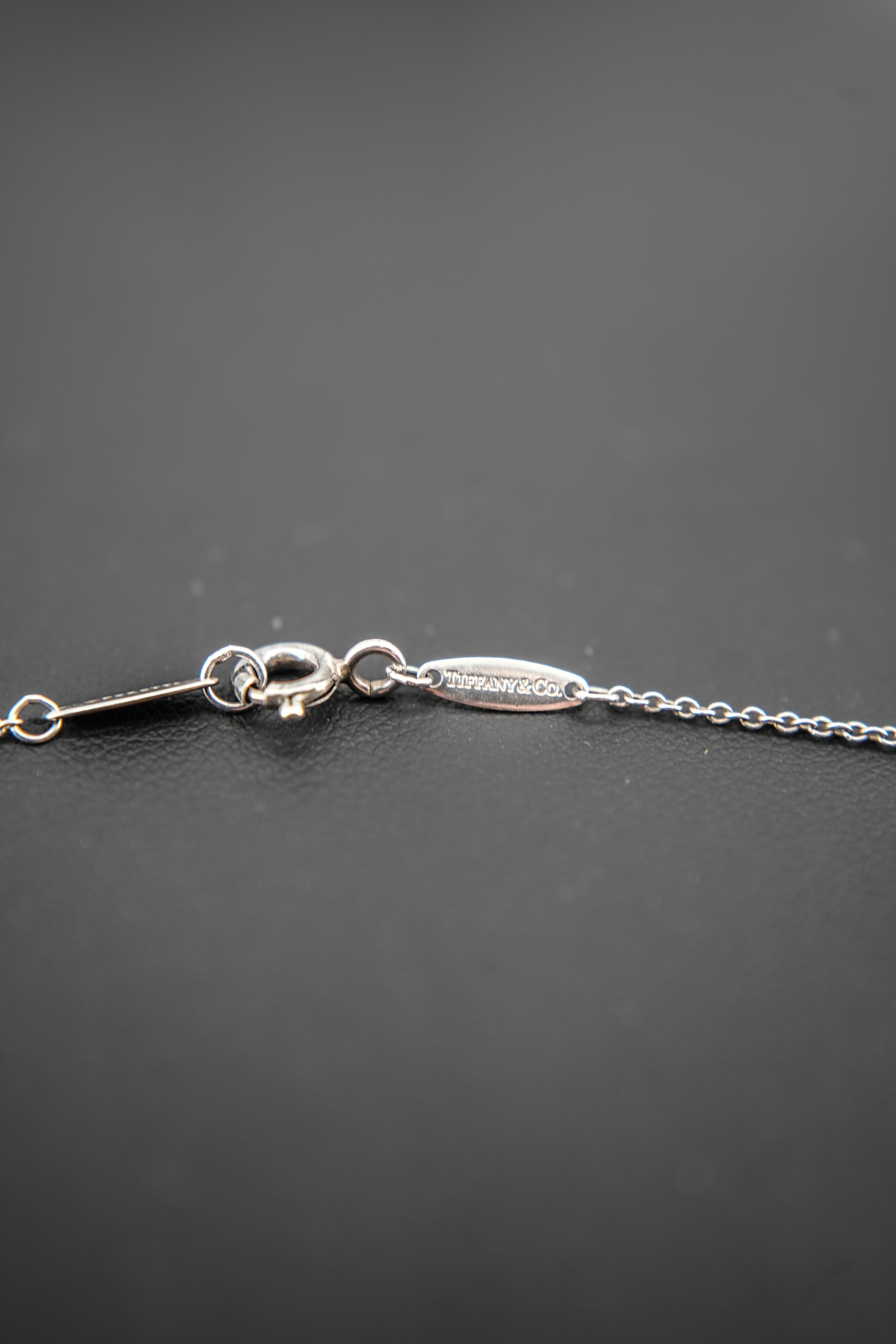 Tiffany & Co Elsa Peretti sterling silver cross necklace