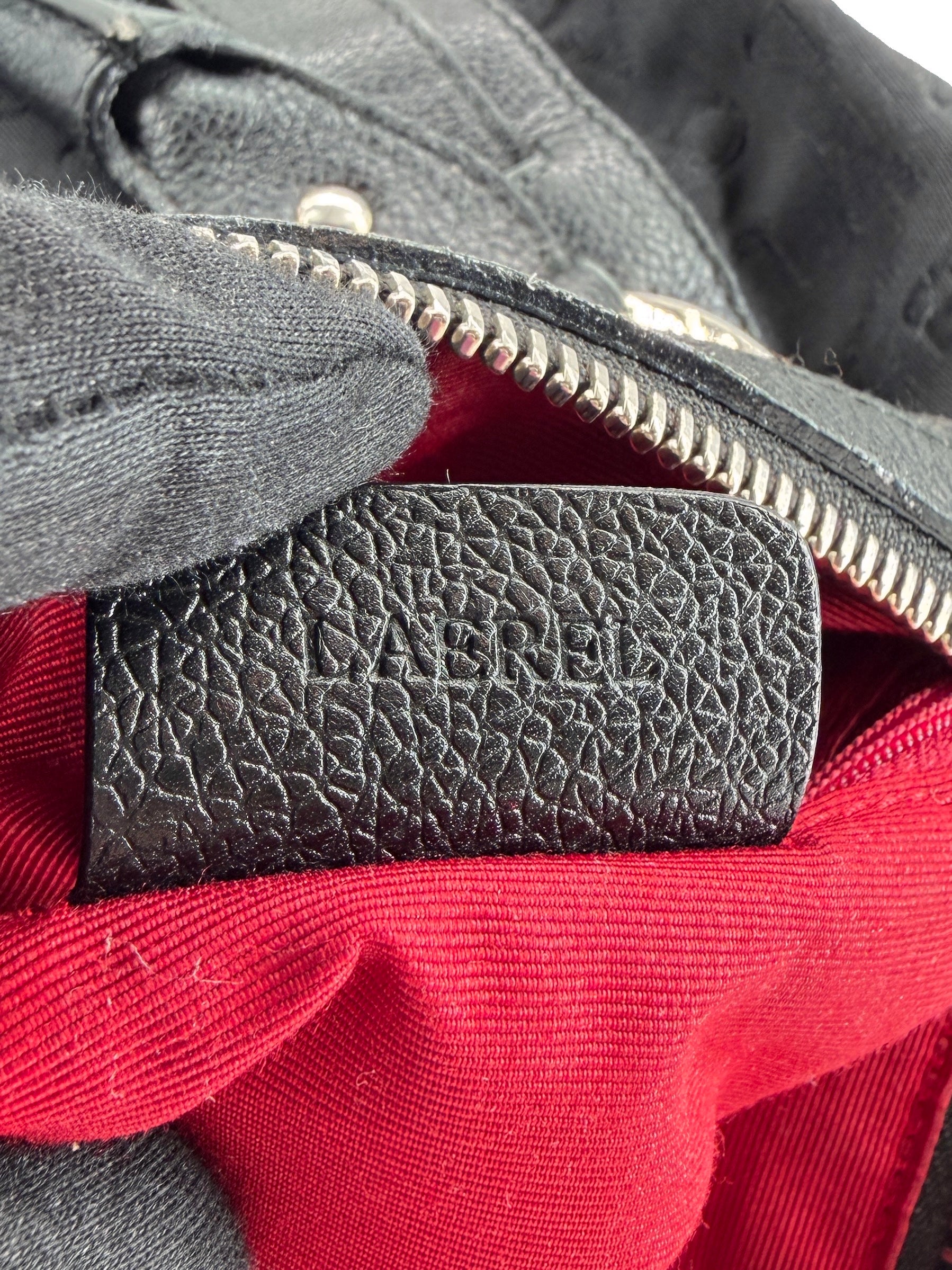 BVLGARI black logo mania satchel