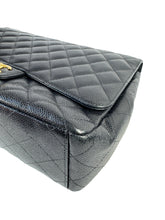 Chanel black maxi double flap Caviar 15369670