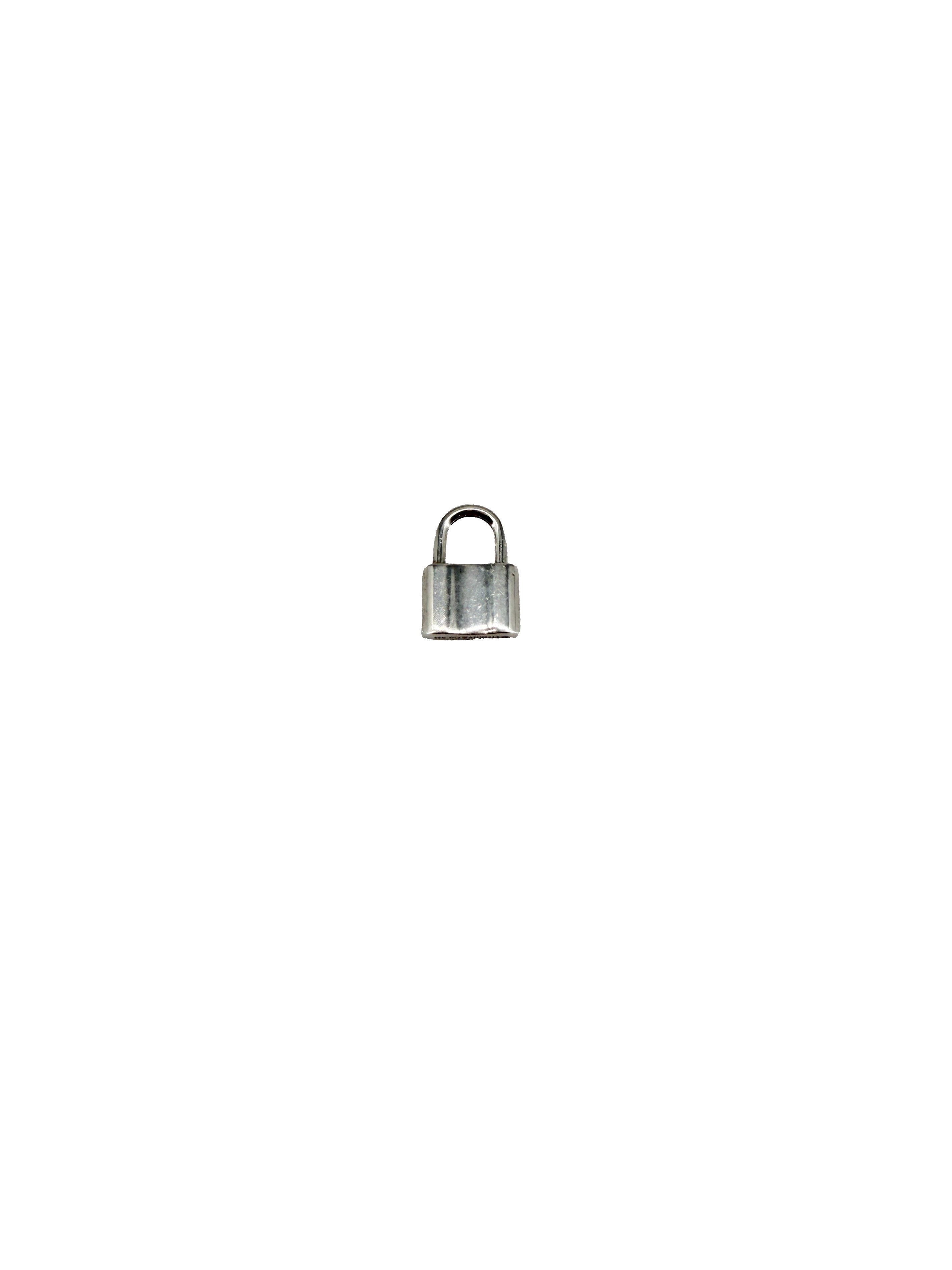 Tiffany & Co sterling silver 1837 lock charm