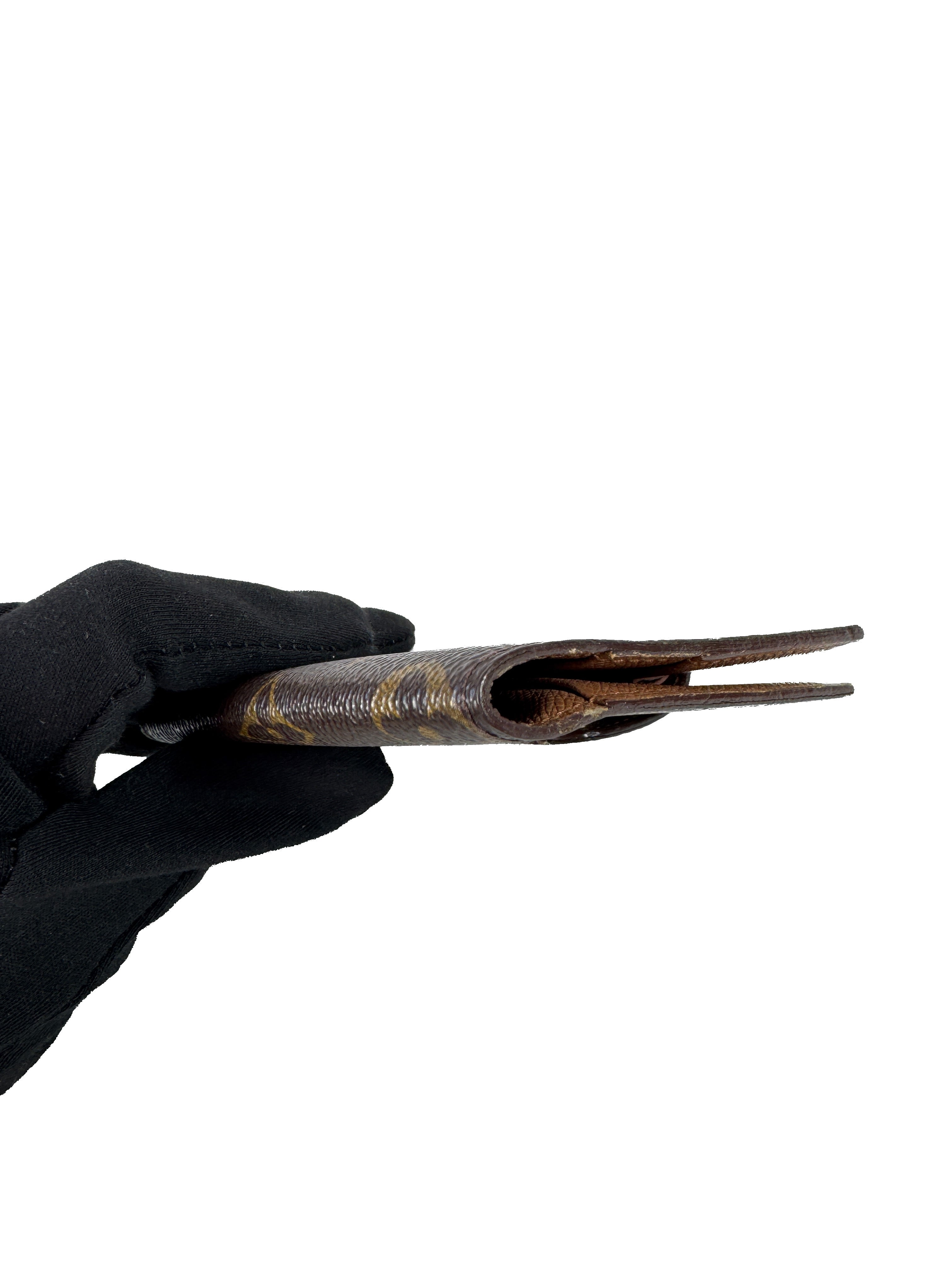 Louis Vuitton monogram card holder wallet  TH0928