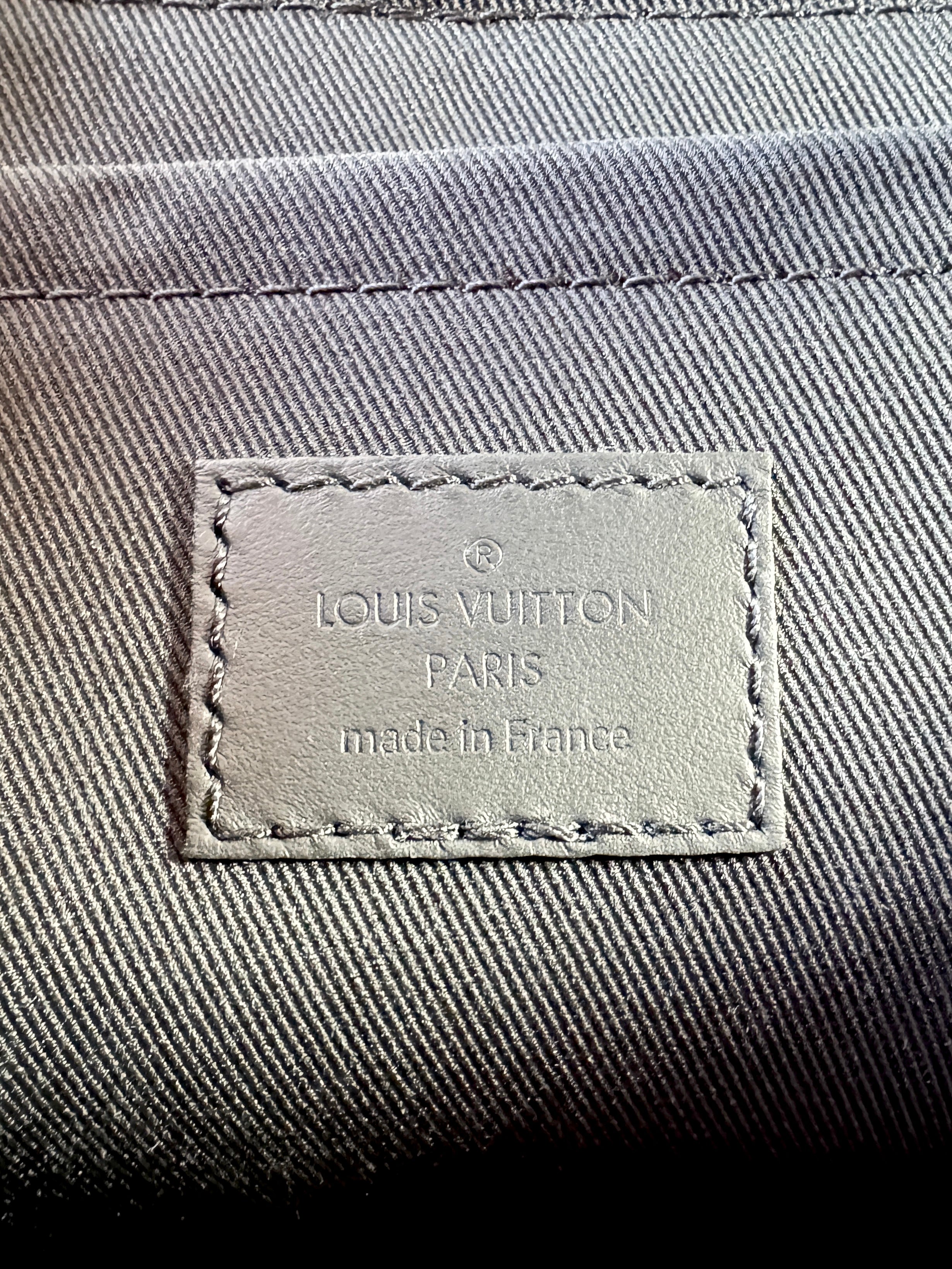 Louis Vuitton Steamer Crossbody Bag Monogram Taurillon Leather PM black (NFC)