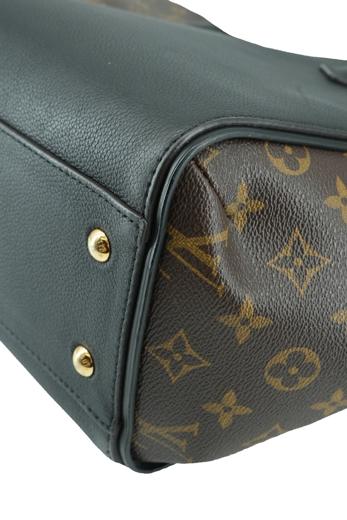 Louis Vuitton monogram black Kimono tote DU0138