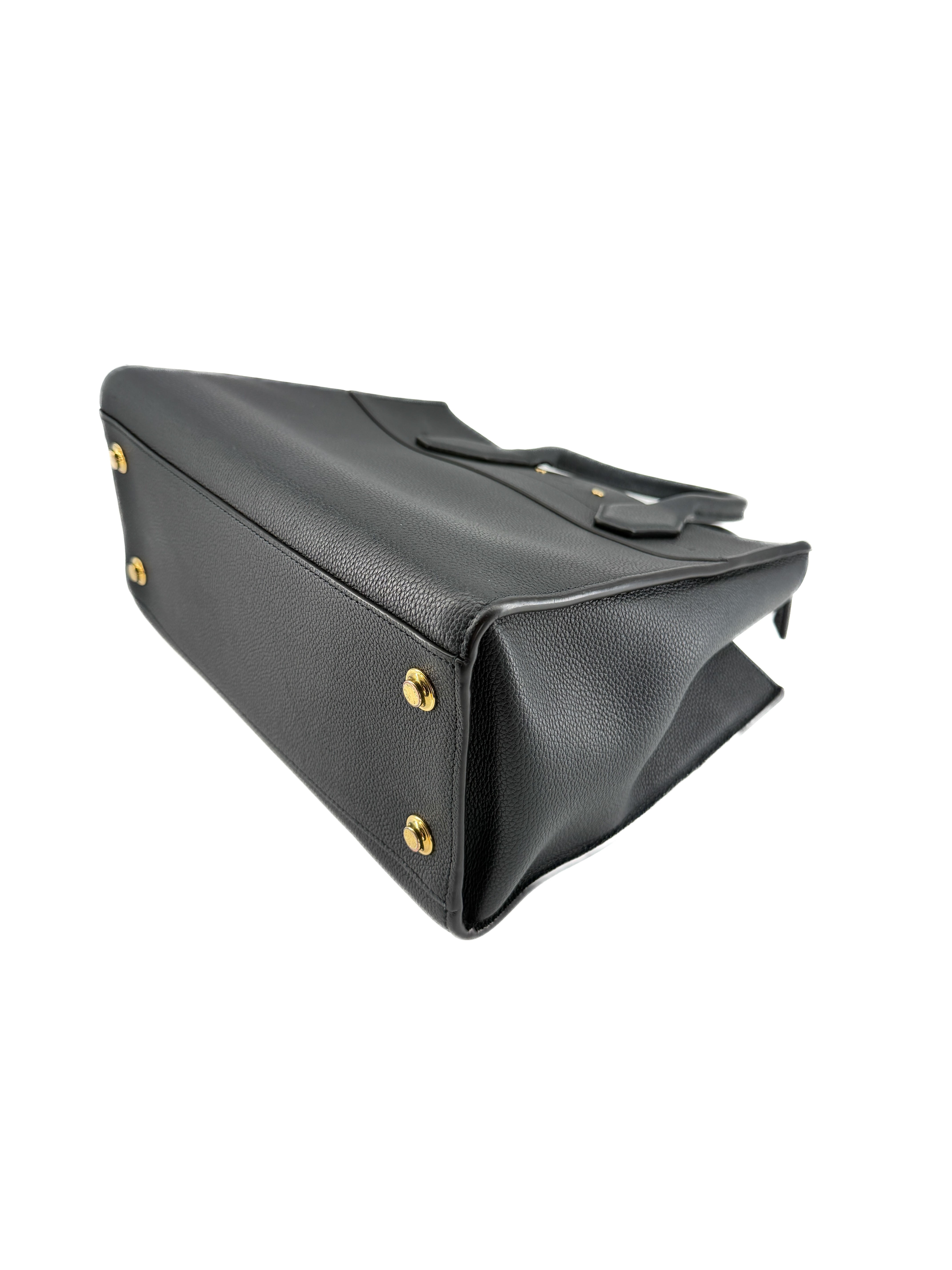 Louis Vuitton black City Steamer MM