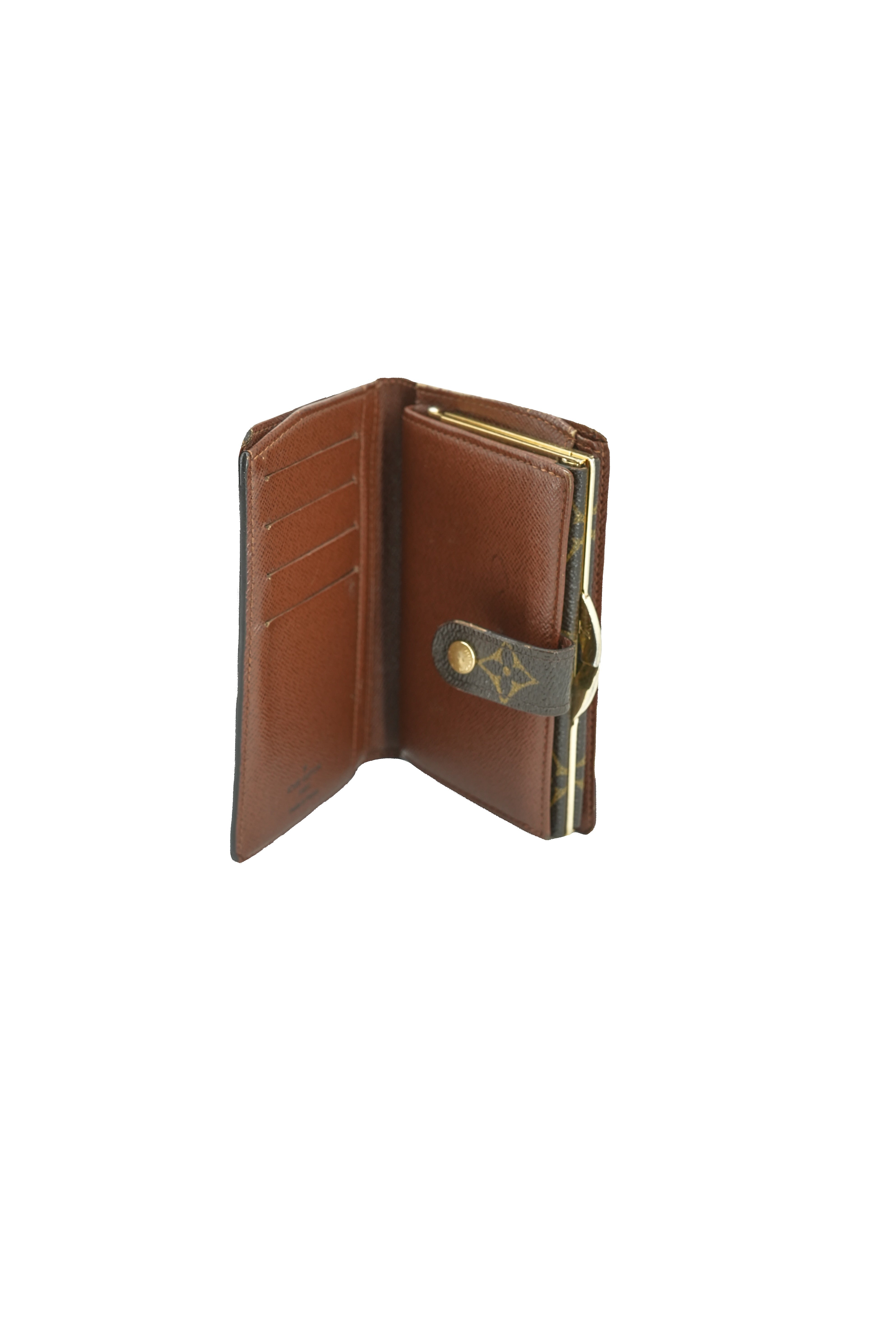 Louis Vuitton monogram Porte Monnaie Billets Viennois wallet TH1025