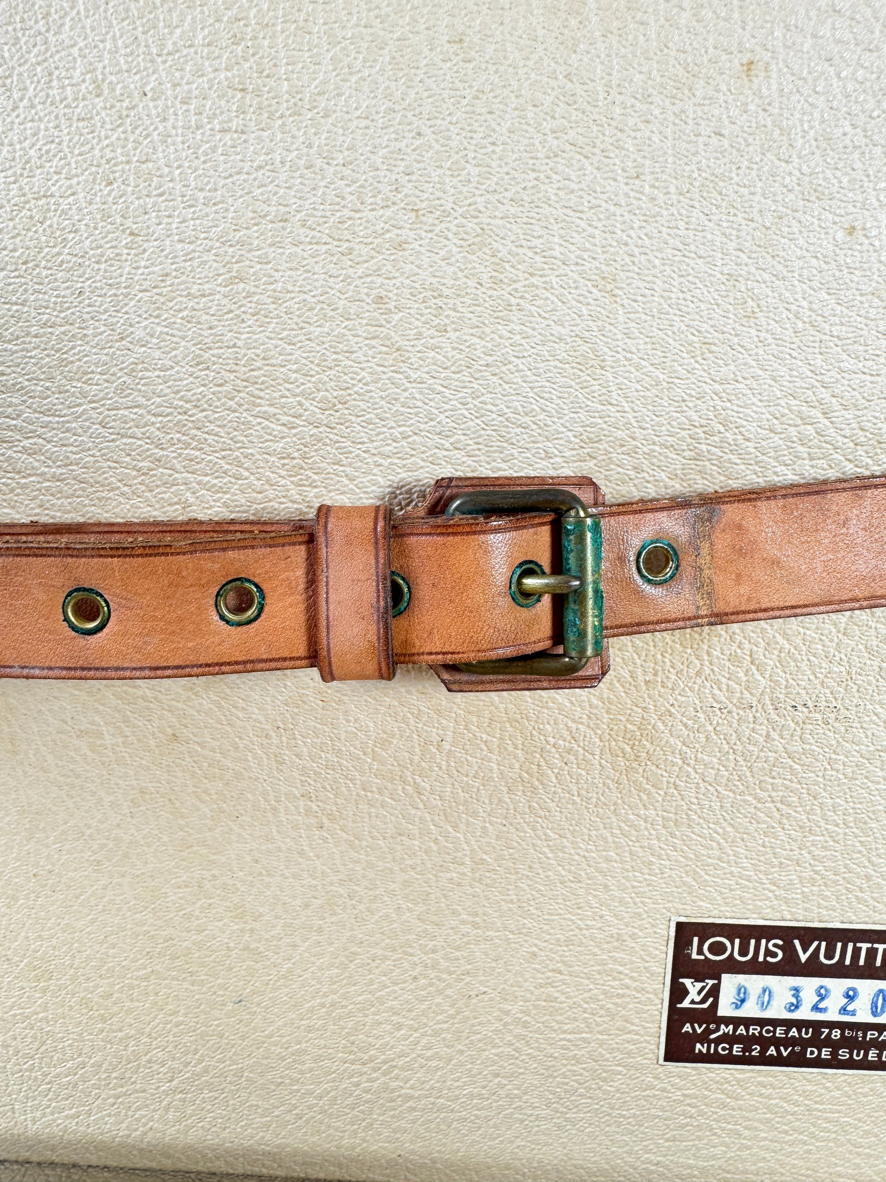 Louis Vuitton monogram 60s-80s vintage Cotteville 45 trunk 903220