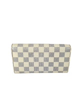 Louis Vuitton damier azur Portefeuille Sarah wallet CA2069