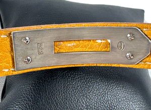 Hermès brown leather 1996 Kelly bracelet