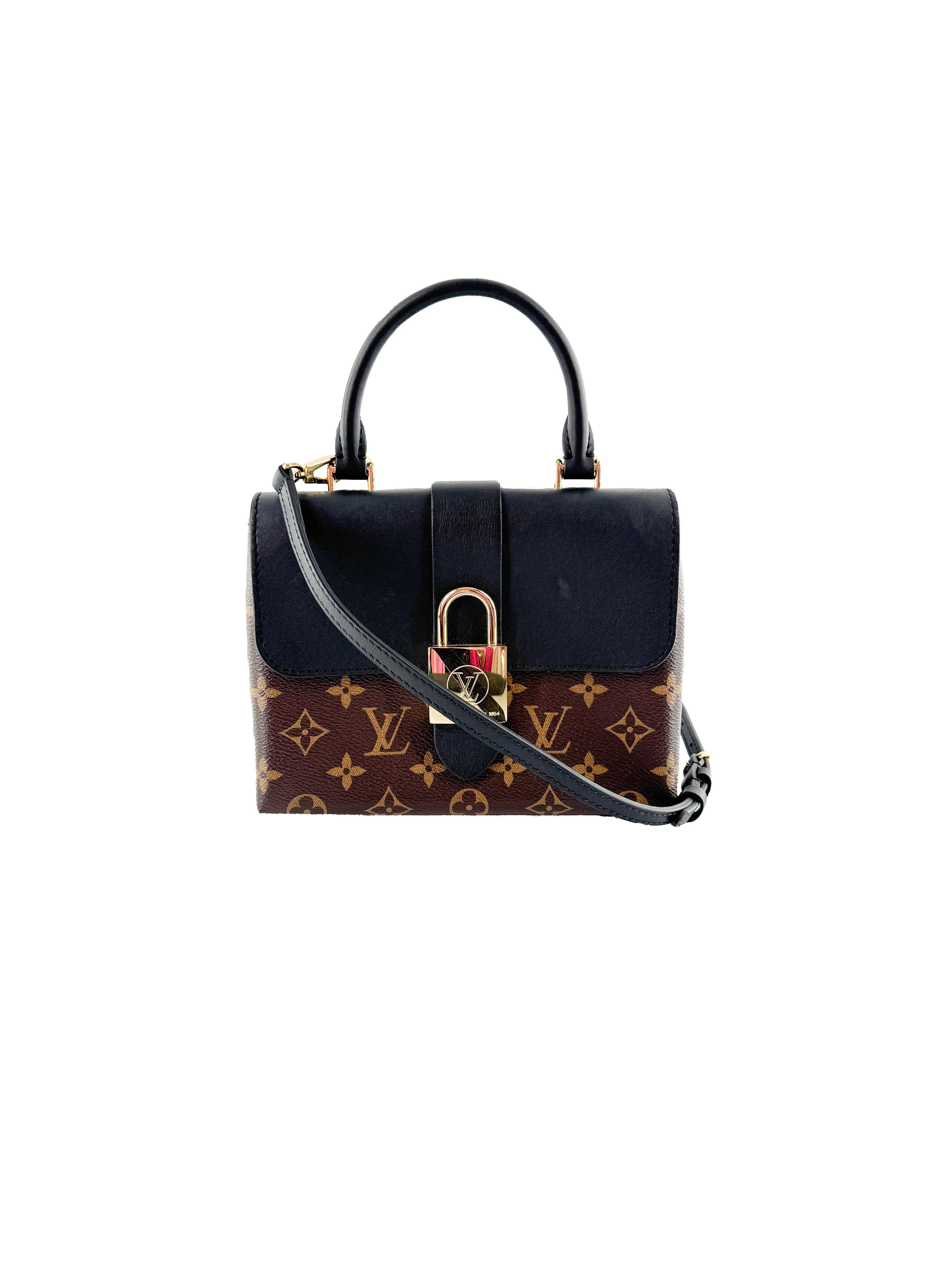 Louis Vuitton monogram locky BB black AA3109
