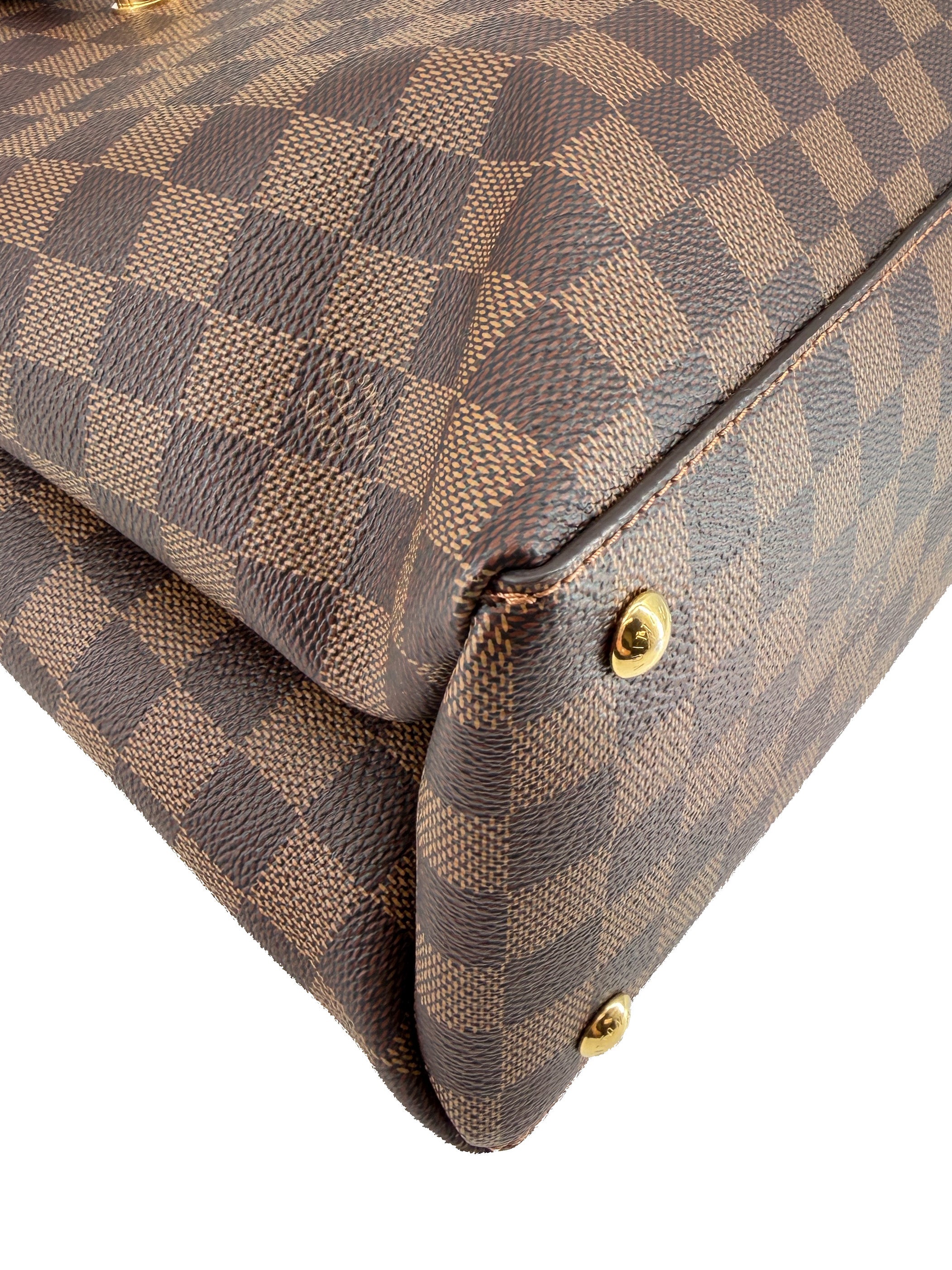 Louis Vuitton damier Ebene Riverside tote DU3290