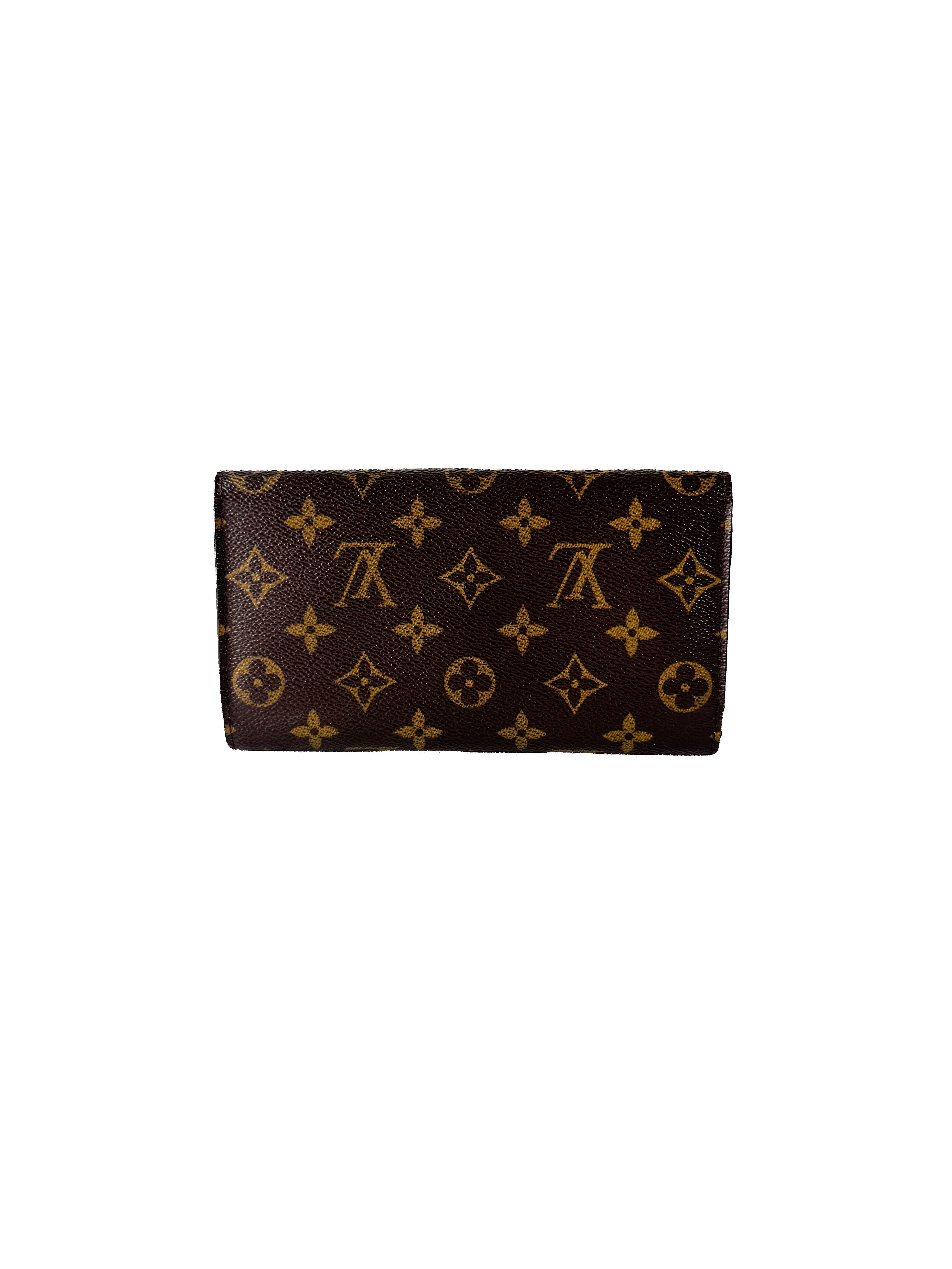Louis Vuitton monogram porte tresor trifold international wallet MB0063