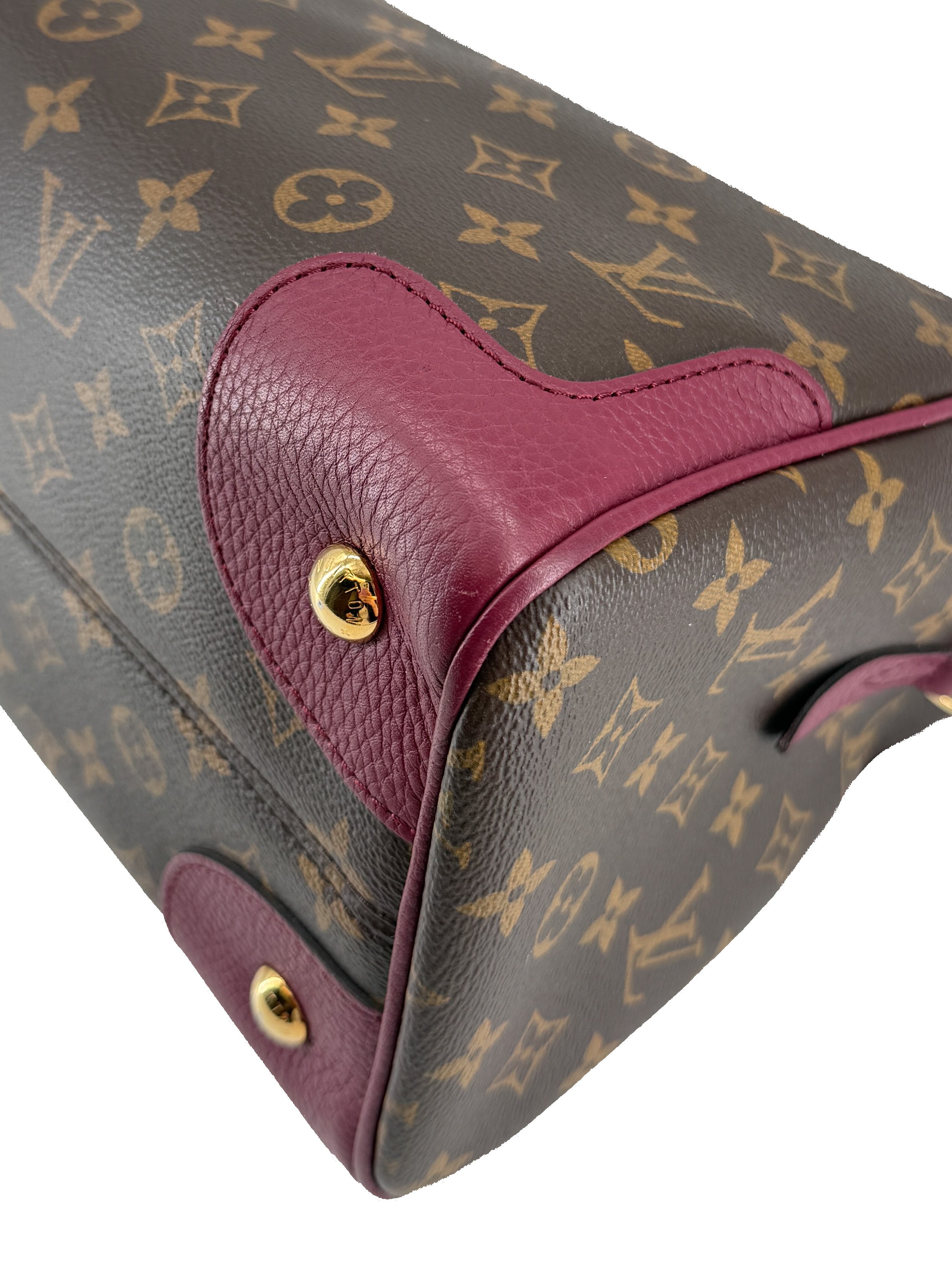 Louis Vuitton brown purple Retiro NM DR2185