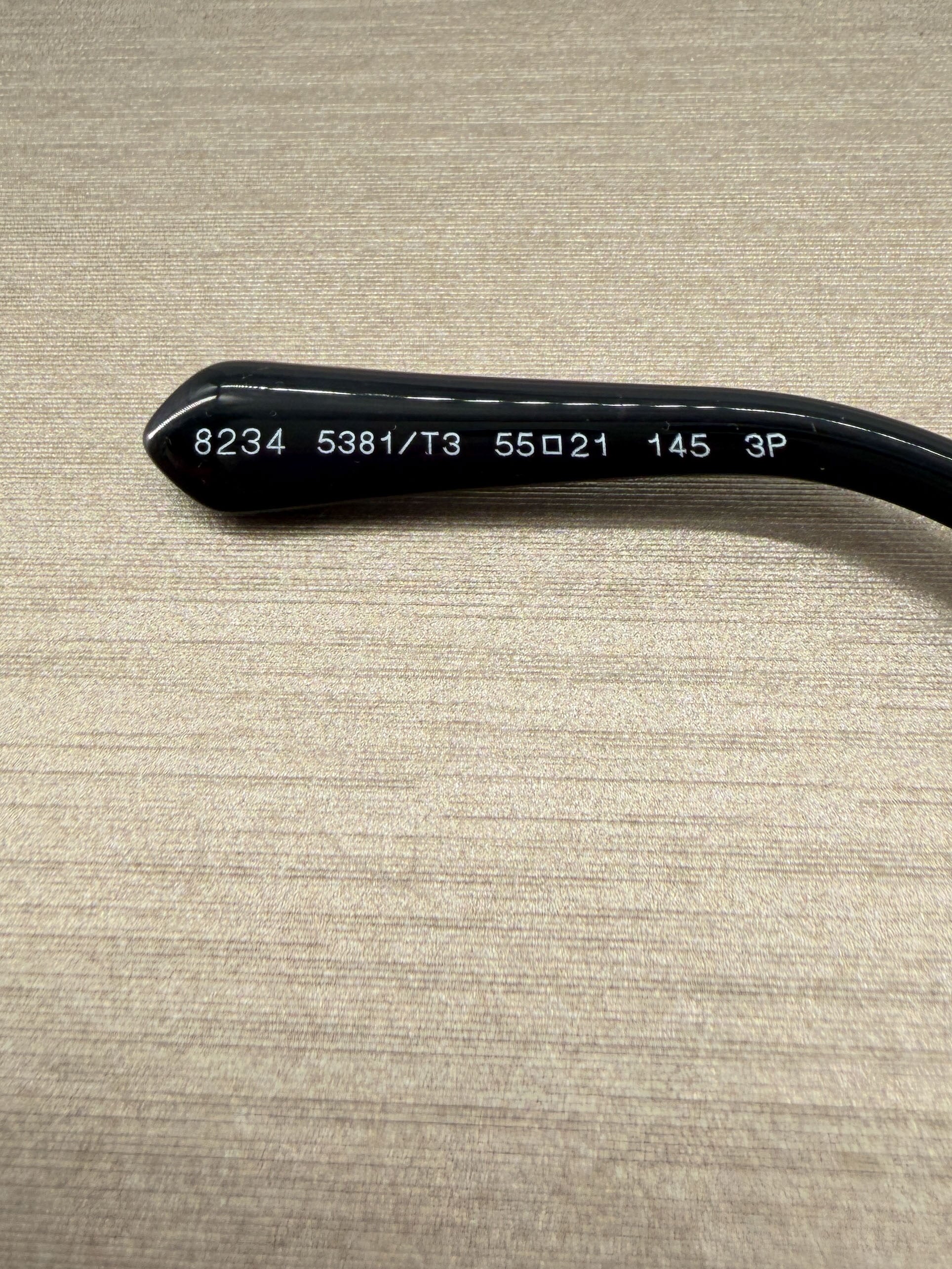 BVLGARI black polarized sunglasses 8234 BOX