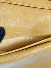 Chanel beige leather Chocolate bar wallet 8372170