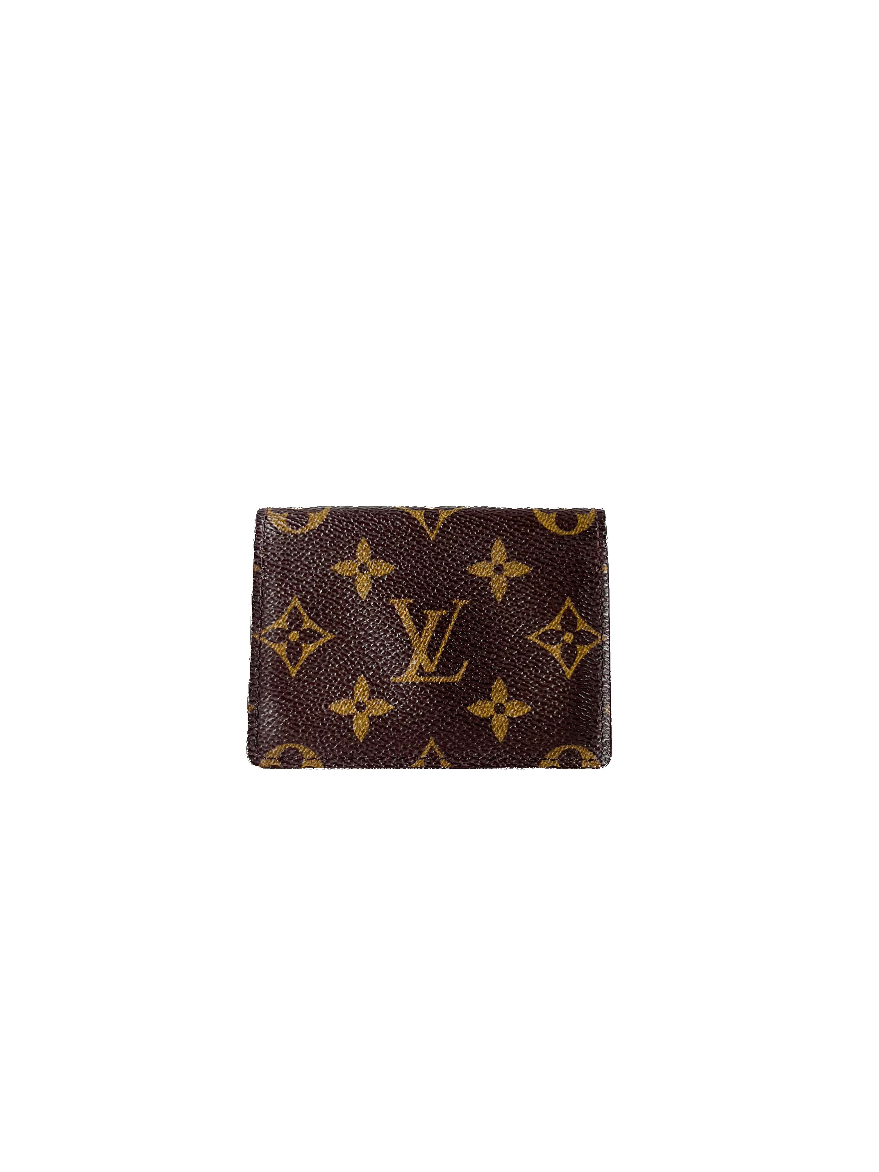 Louis Vuitton monogram carte de vista wallet CA0030